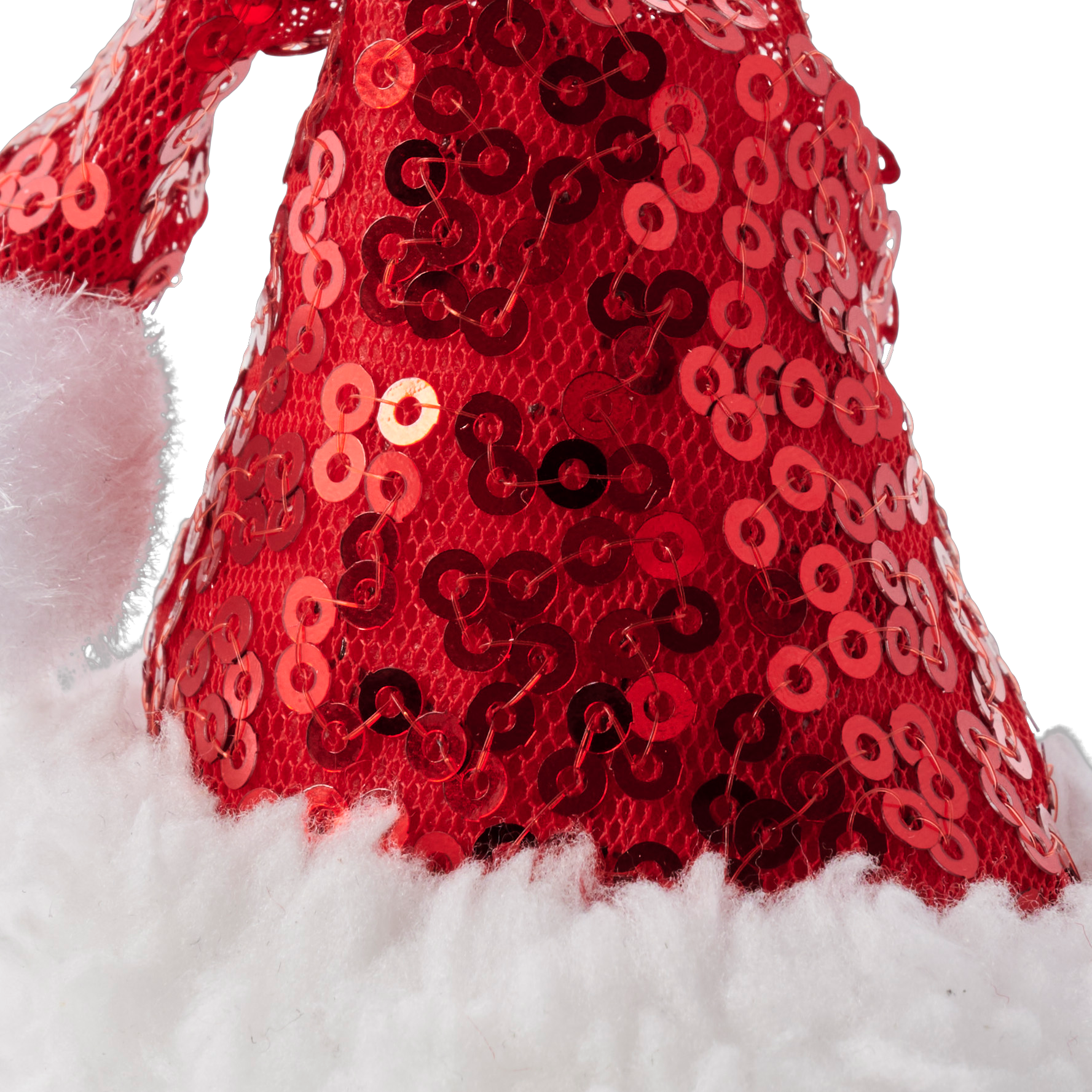 SANTA  Haarclip roodH 12 cm - Ø 6 cm