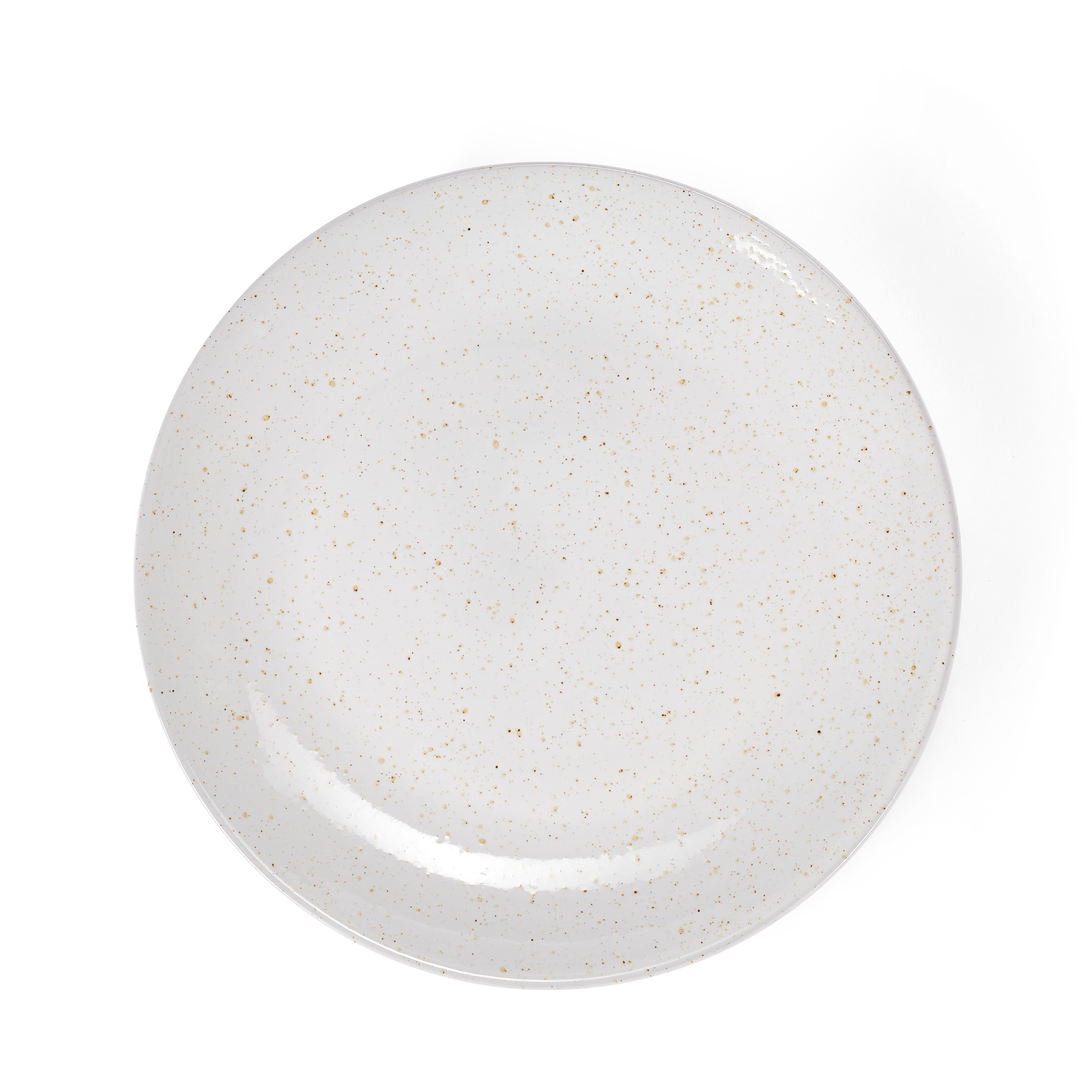 TERRA Bord wit - set van 4 Ø 27 cm