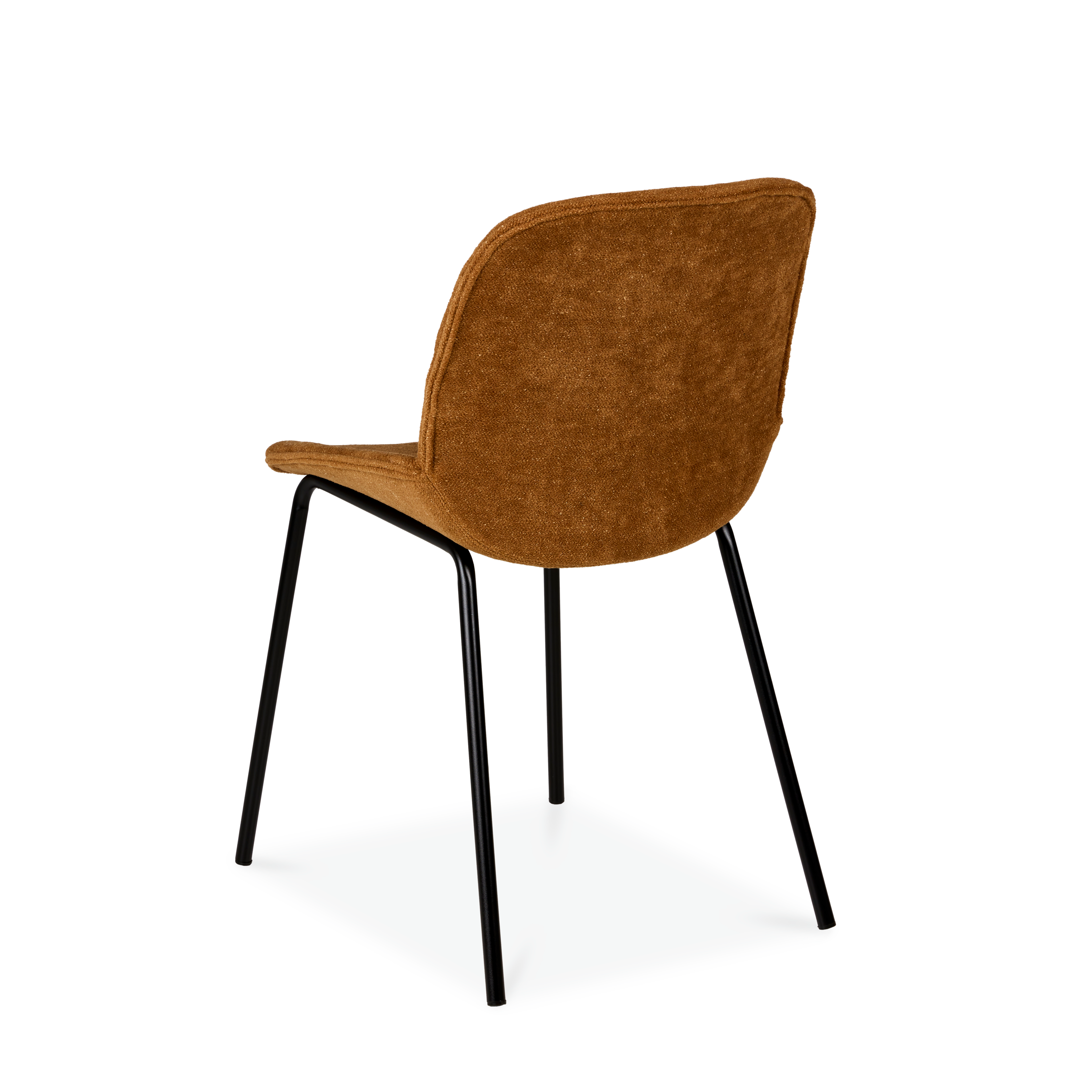 REMI Eetkamerstoel bruinH 81 x B 47 x D 57,5 cm