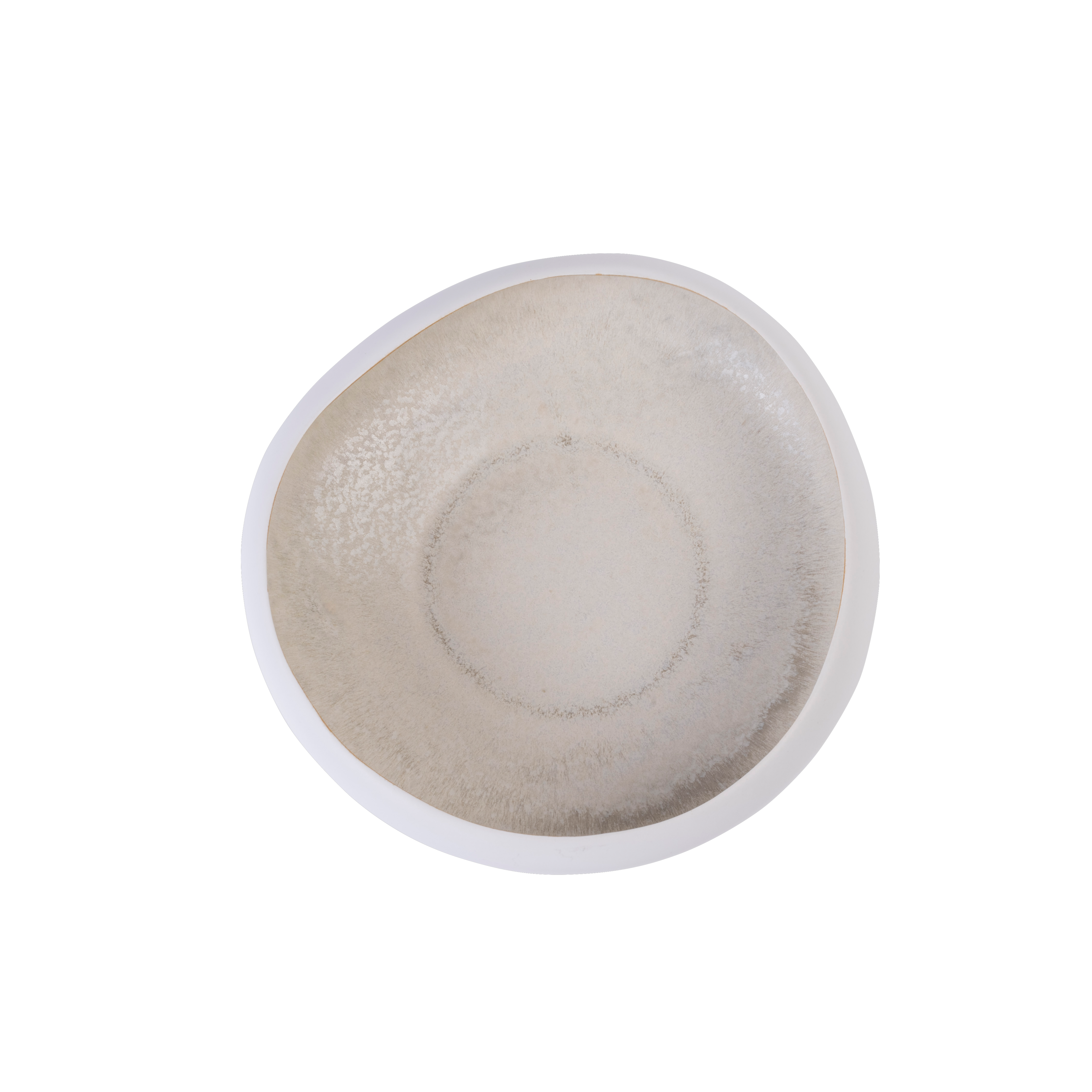 NORDIC Bowl 65 CL wit - set van 4 H 4,5 cm - Ø 20 cm - CASA