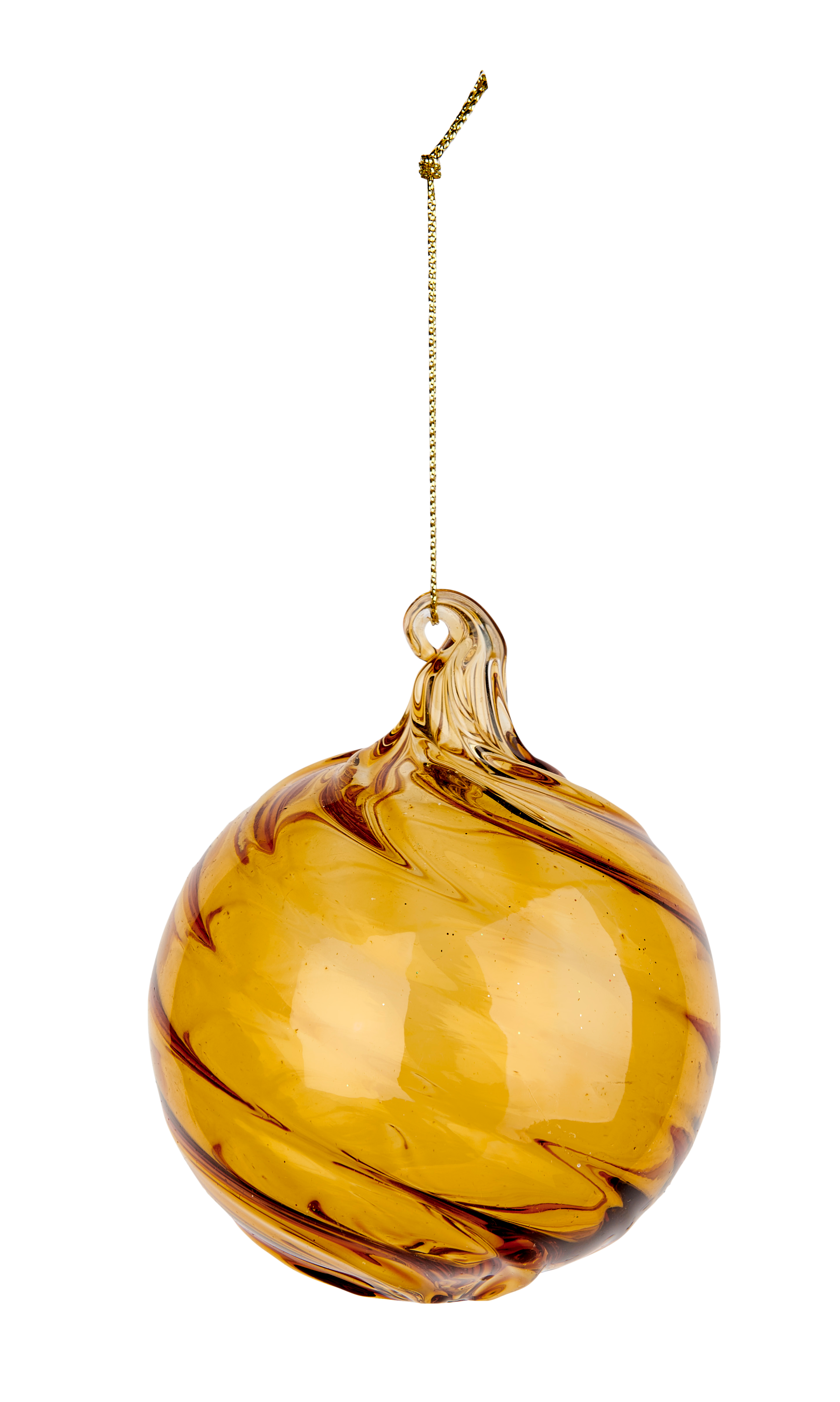 LIMON Kerstbal geelØ 6 cm