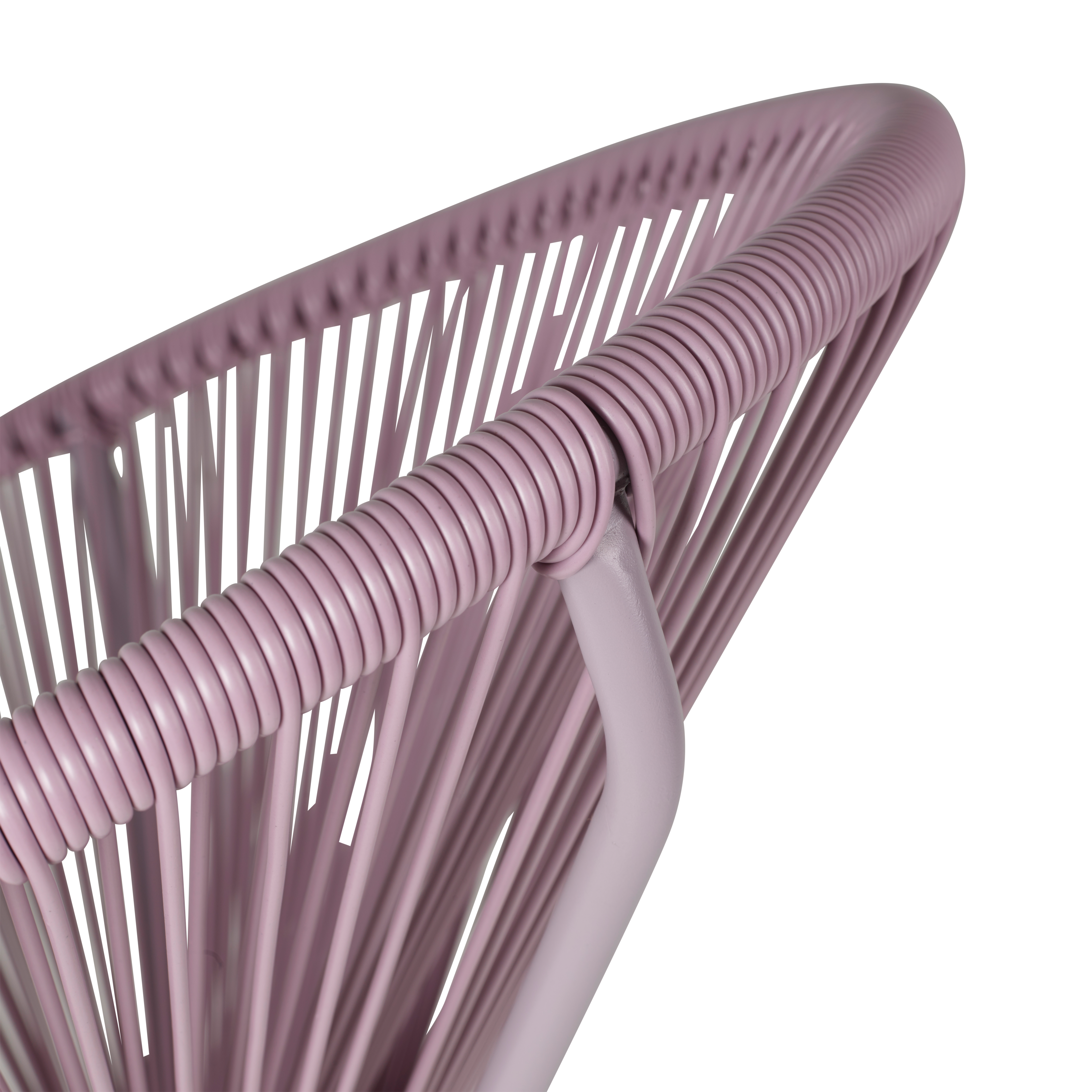 ACAPULCO Lounge stoel paarsH 82 x B 75 x D 69 cm - CASA