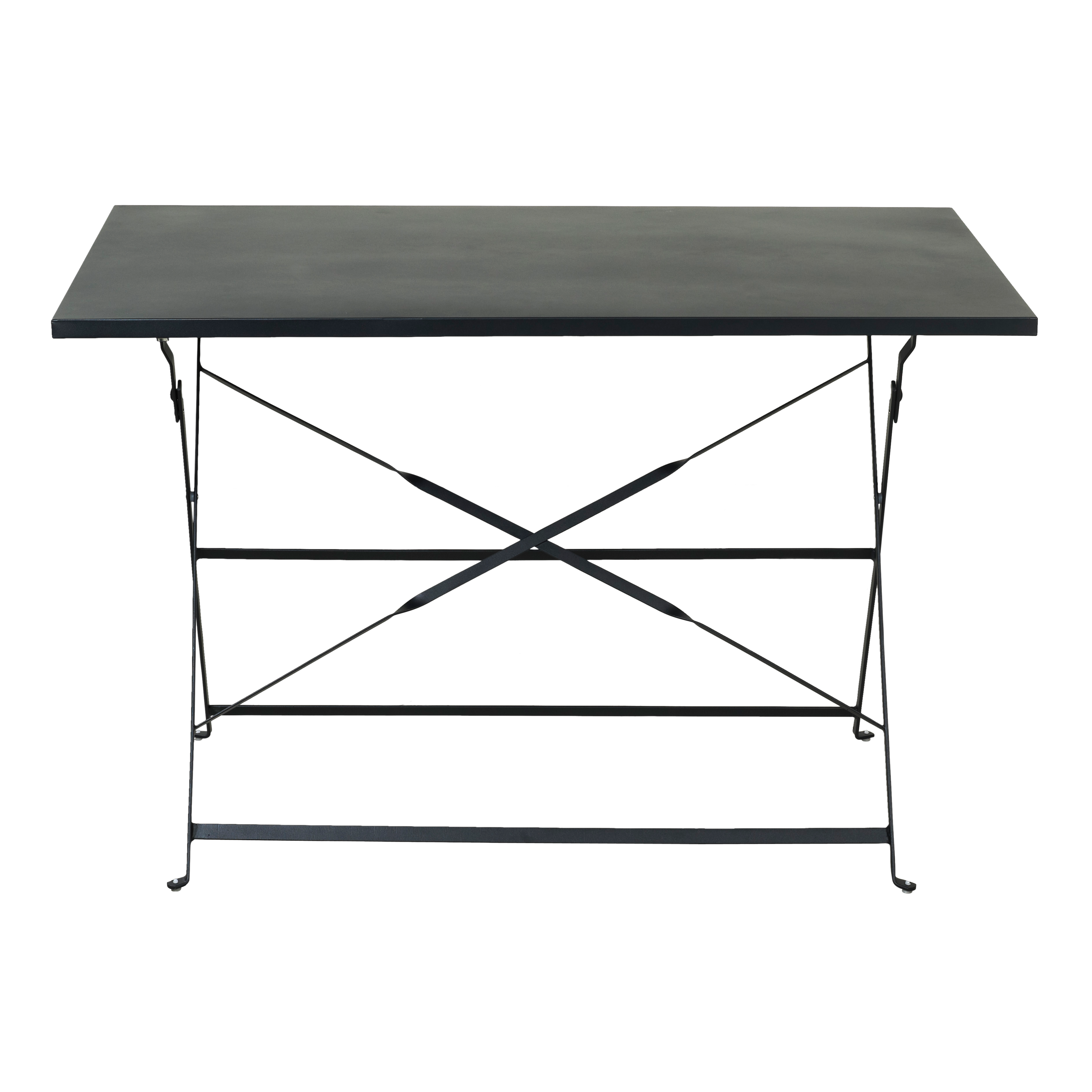 IMPERIAL Vouwtafel rechthoekig zwartH 71 x B 70 x L 110 cm