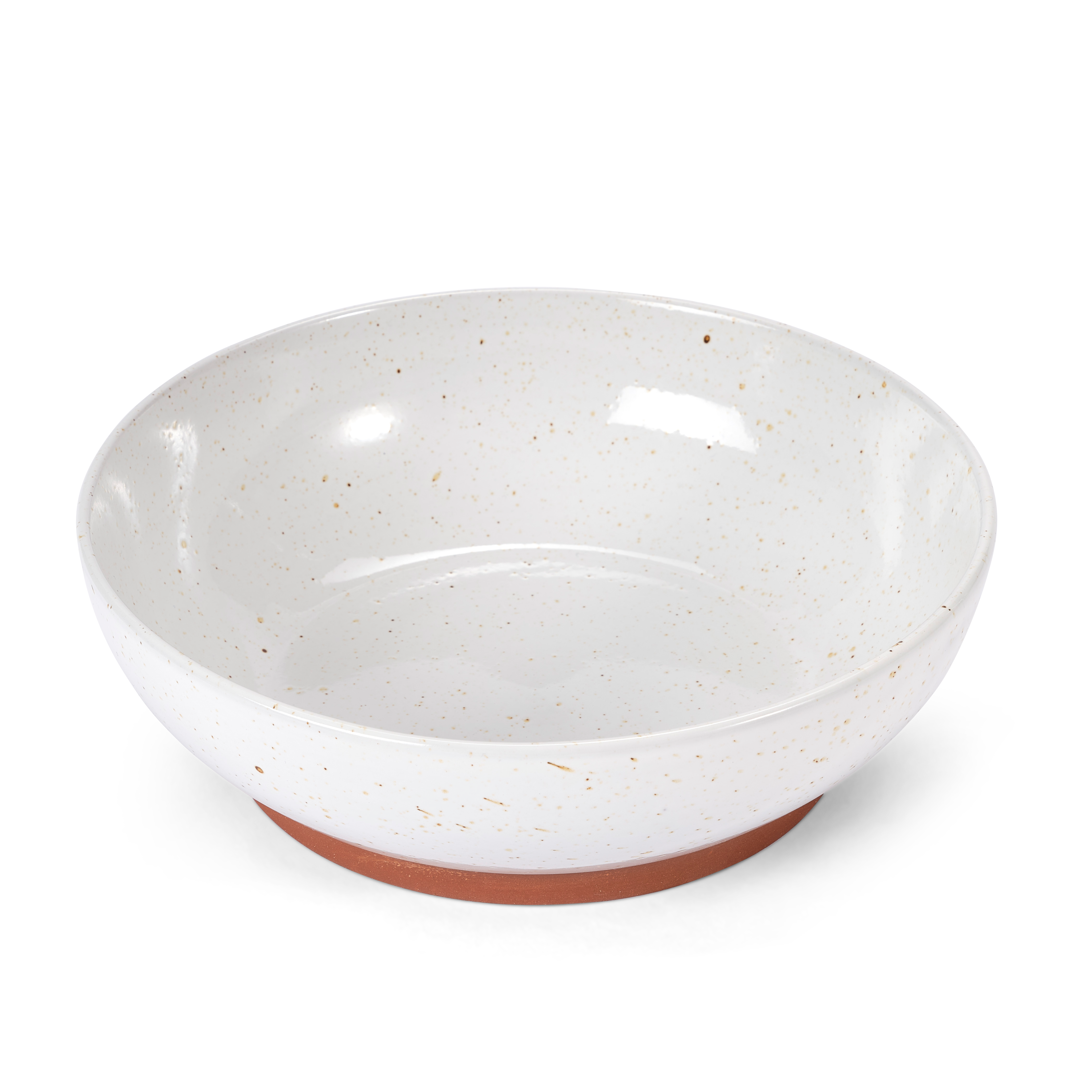 TERRA Bowl wit - set van 4 H 7,5 cm - Ø 24,5 cm