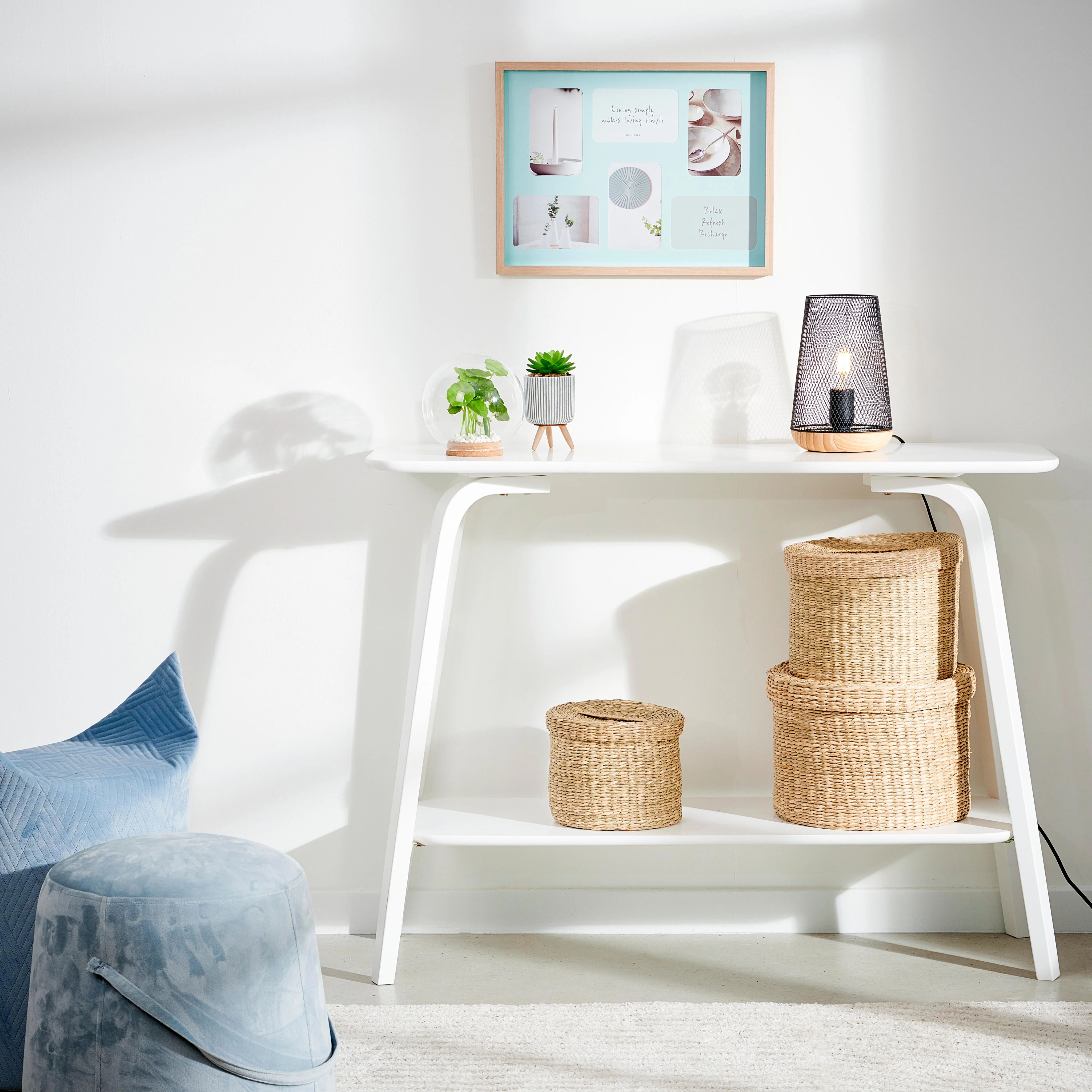 OLI Wandtafel witH 75 x B 100 x D 35 cm