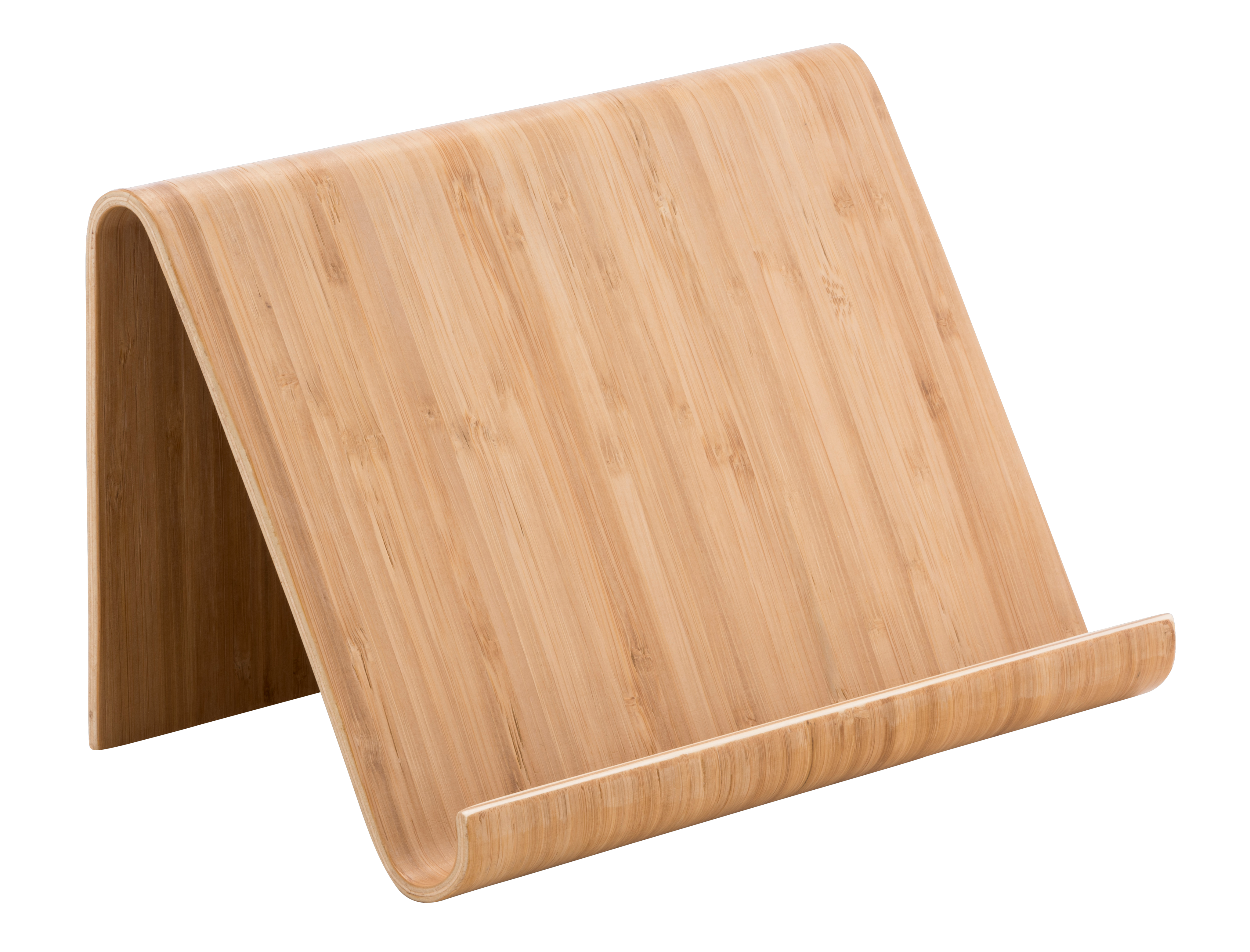 BAMBUS Tablethouder kookboekhouder naturelH 16 x B 27 x D 16 cm