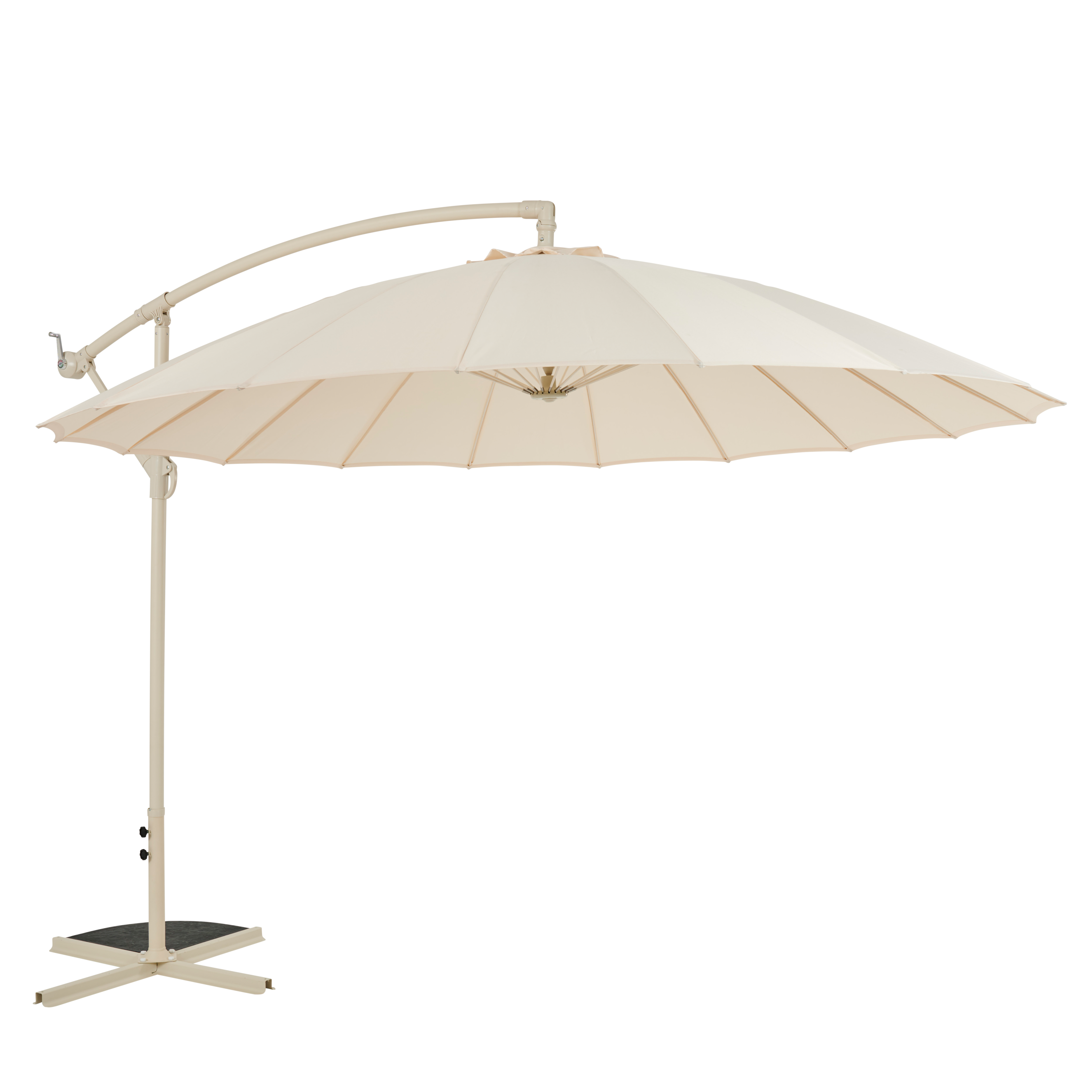 FLORIASA Hangparasol zandH 248 cm - Ø 274 cm - CASA