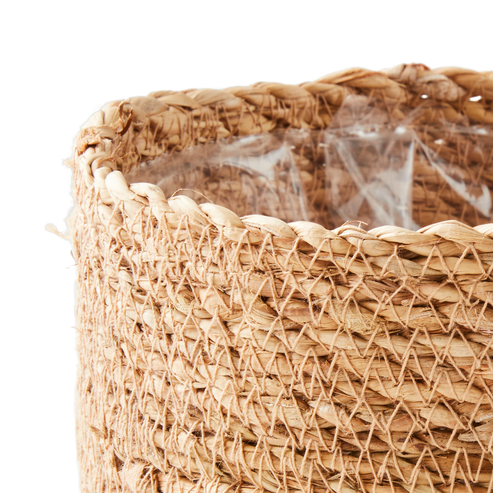 BAZAAR Hangbloempot naturelH 16 cm - Ø 16 cm