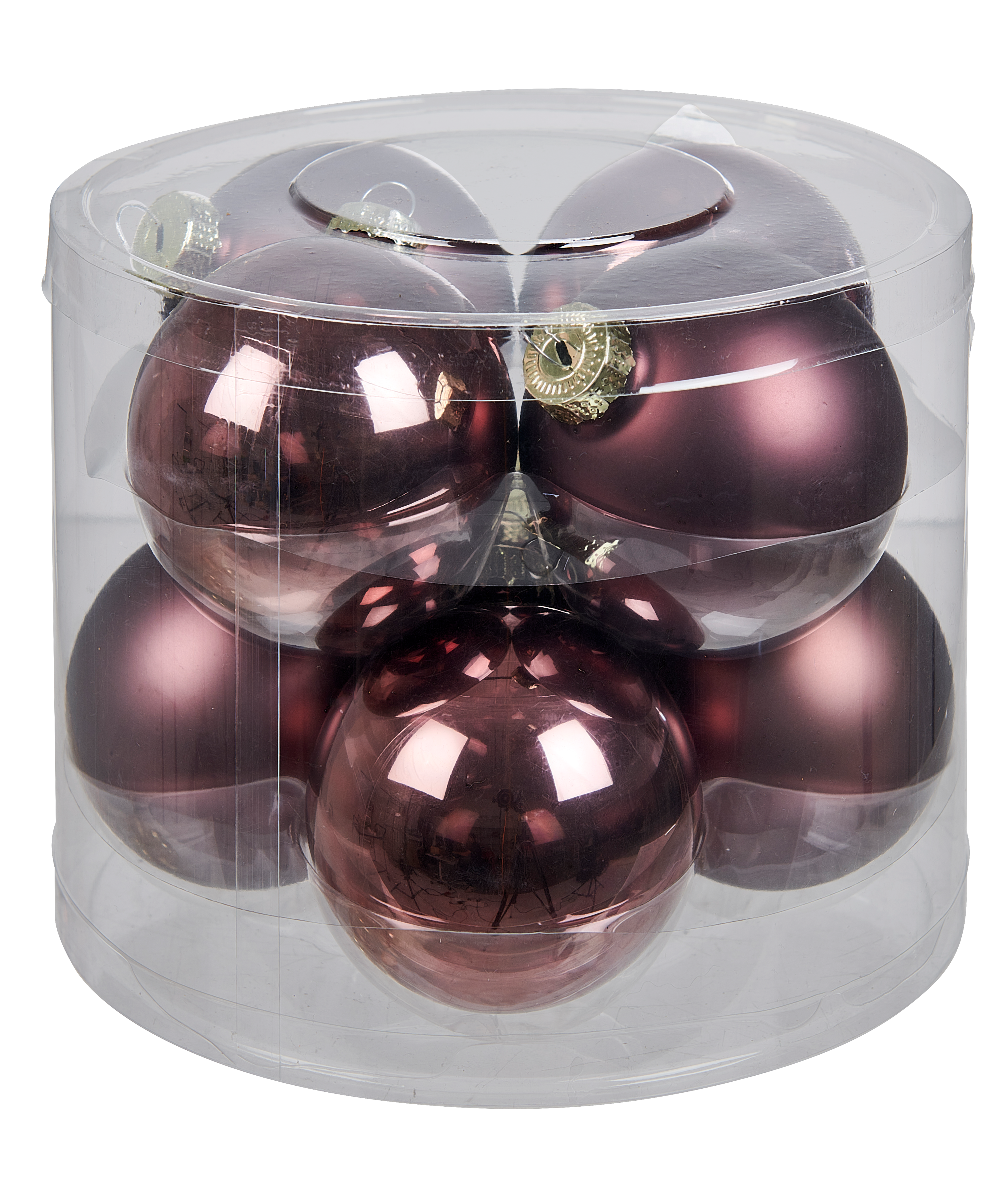 PLUM Ballen set van 8 paarsØ 7 cm