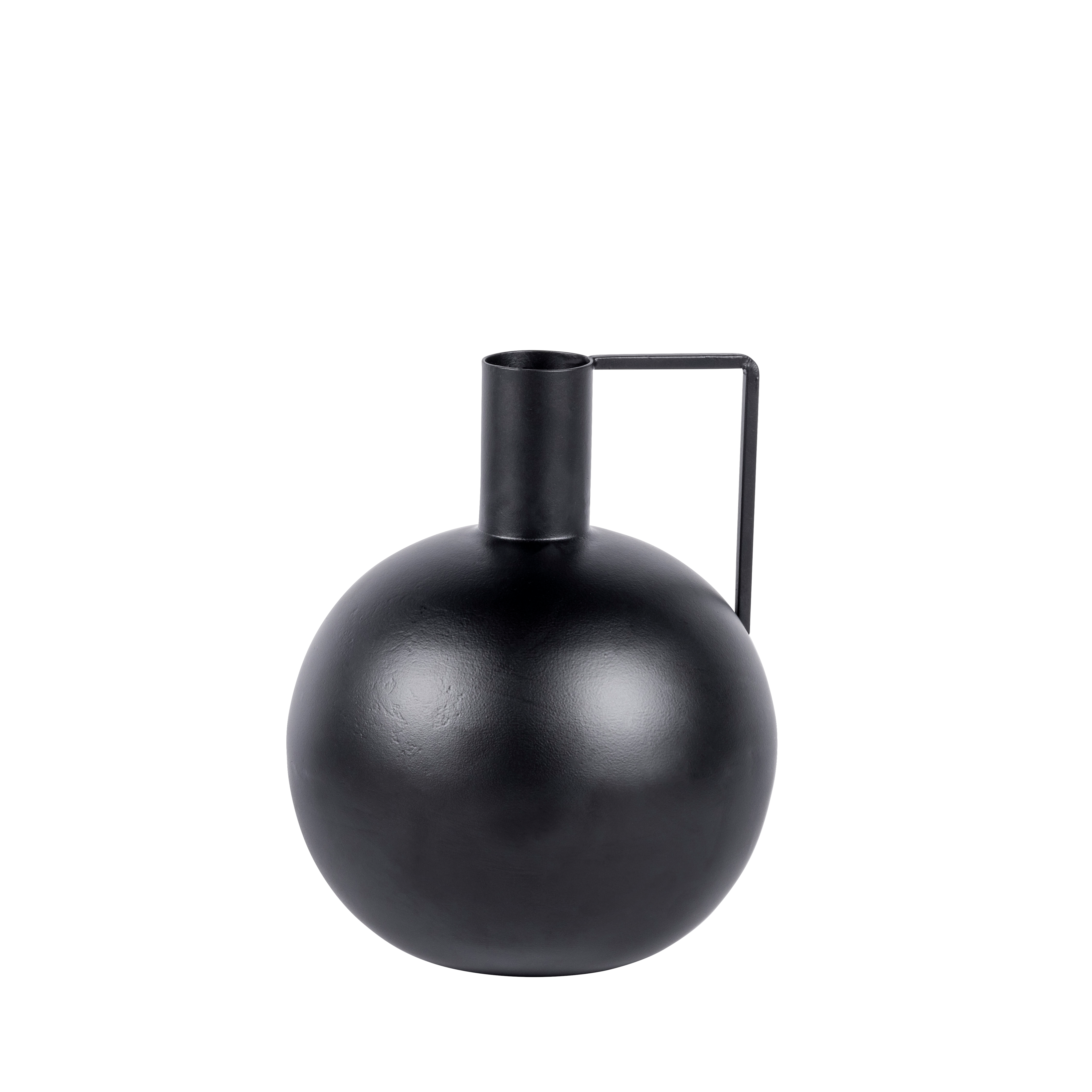BASTA Bolvaas zwartH 20 cm - Ø 17 cm - Ø 4 cm