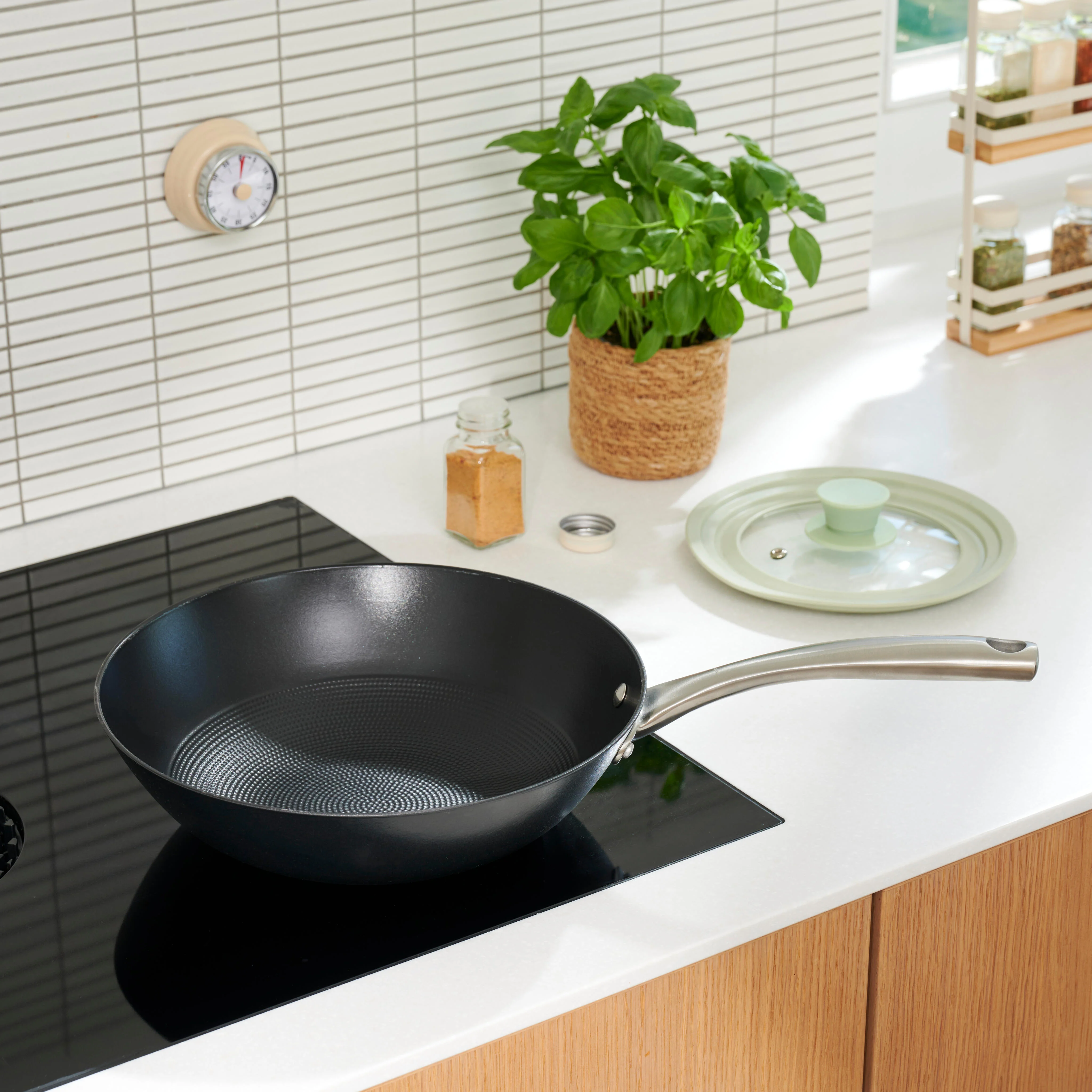 A POINT Wok zwartØ 28 cm - CASA