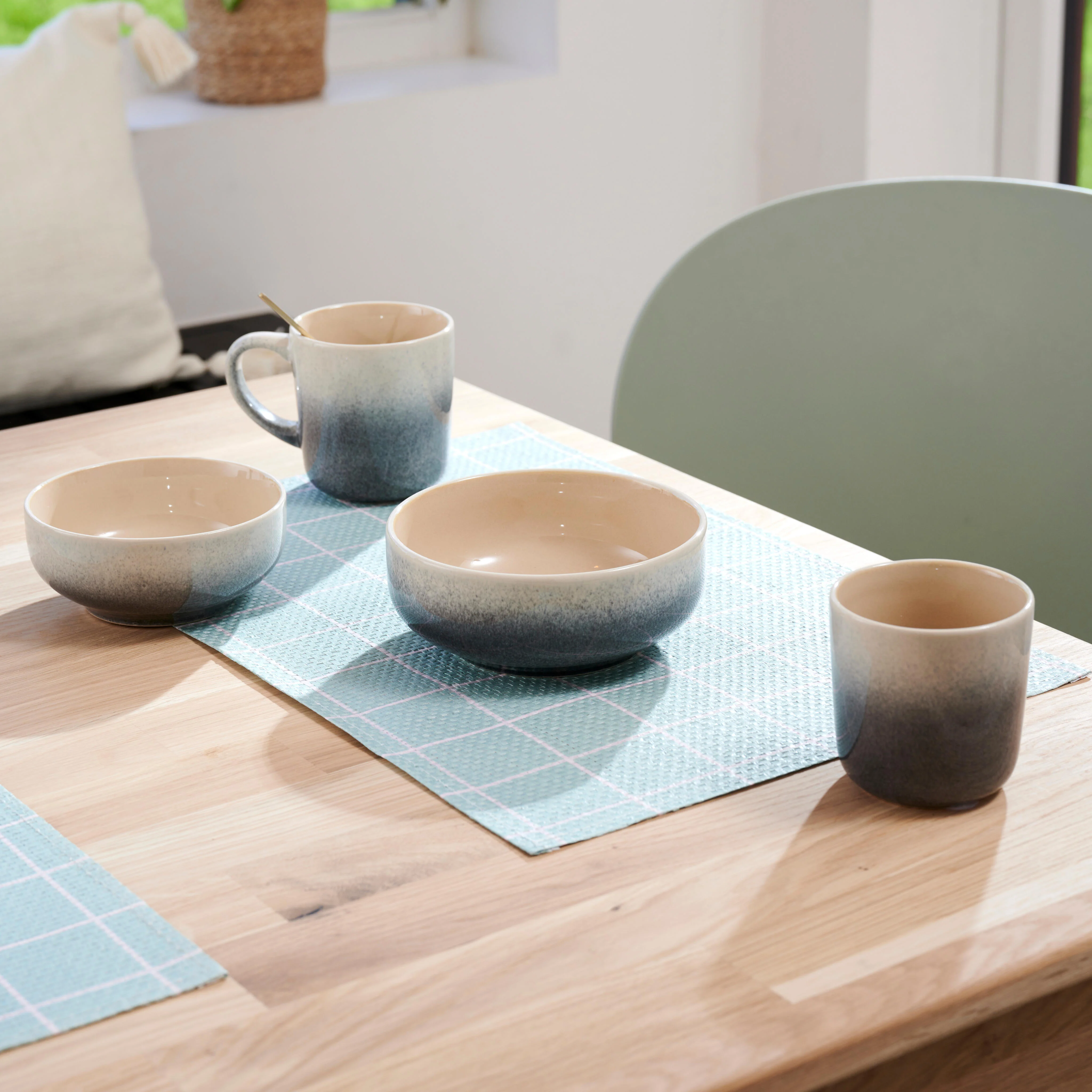 JESSIE GREY Bowl grijsH 6 cm - Ø 15,5 cm