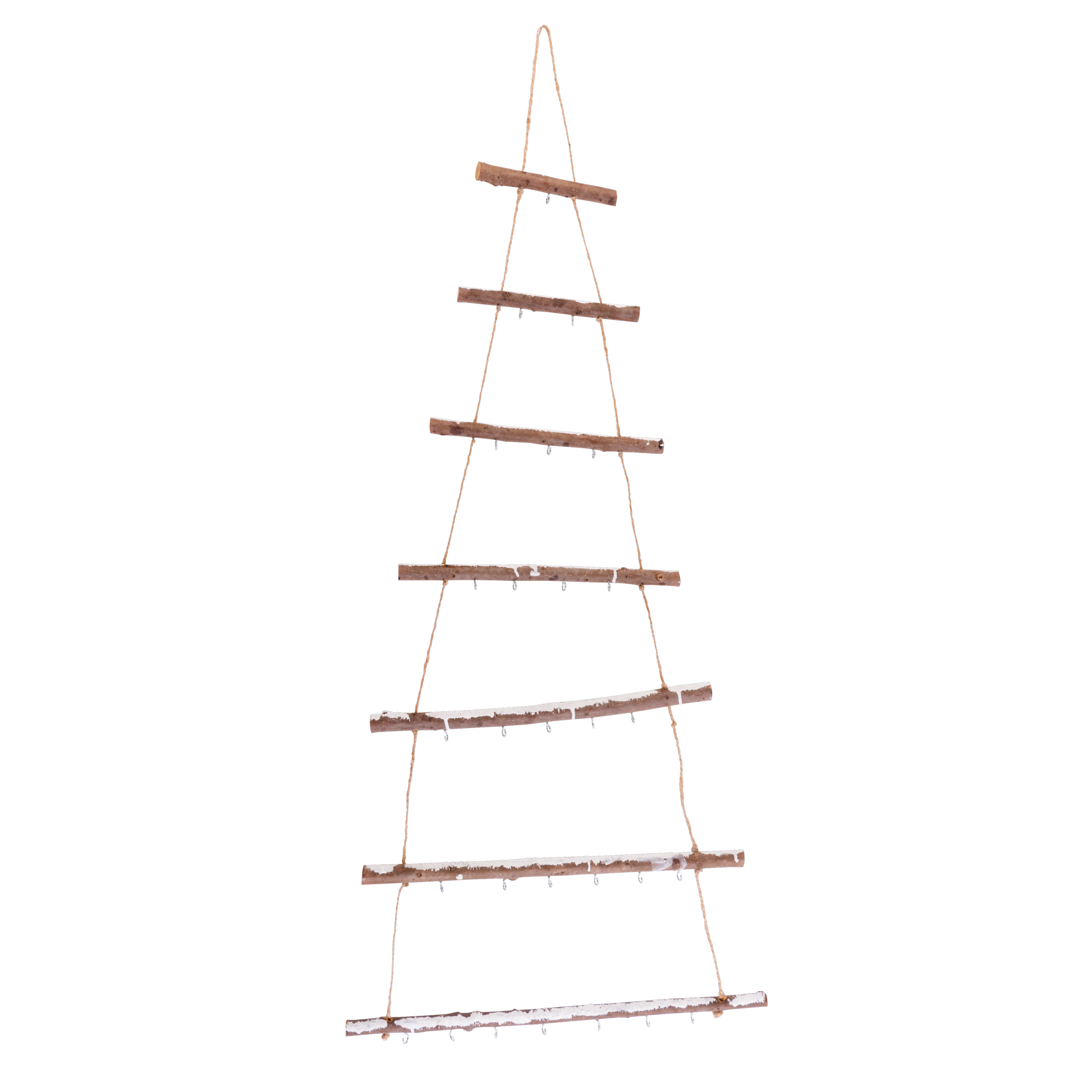 ESCALA Decoratieve ladder naturelH 120 x B 49,5 x D 1,5 cm