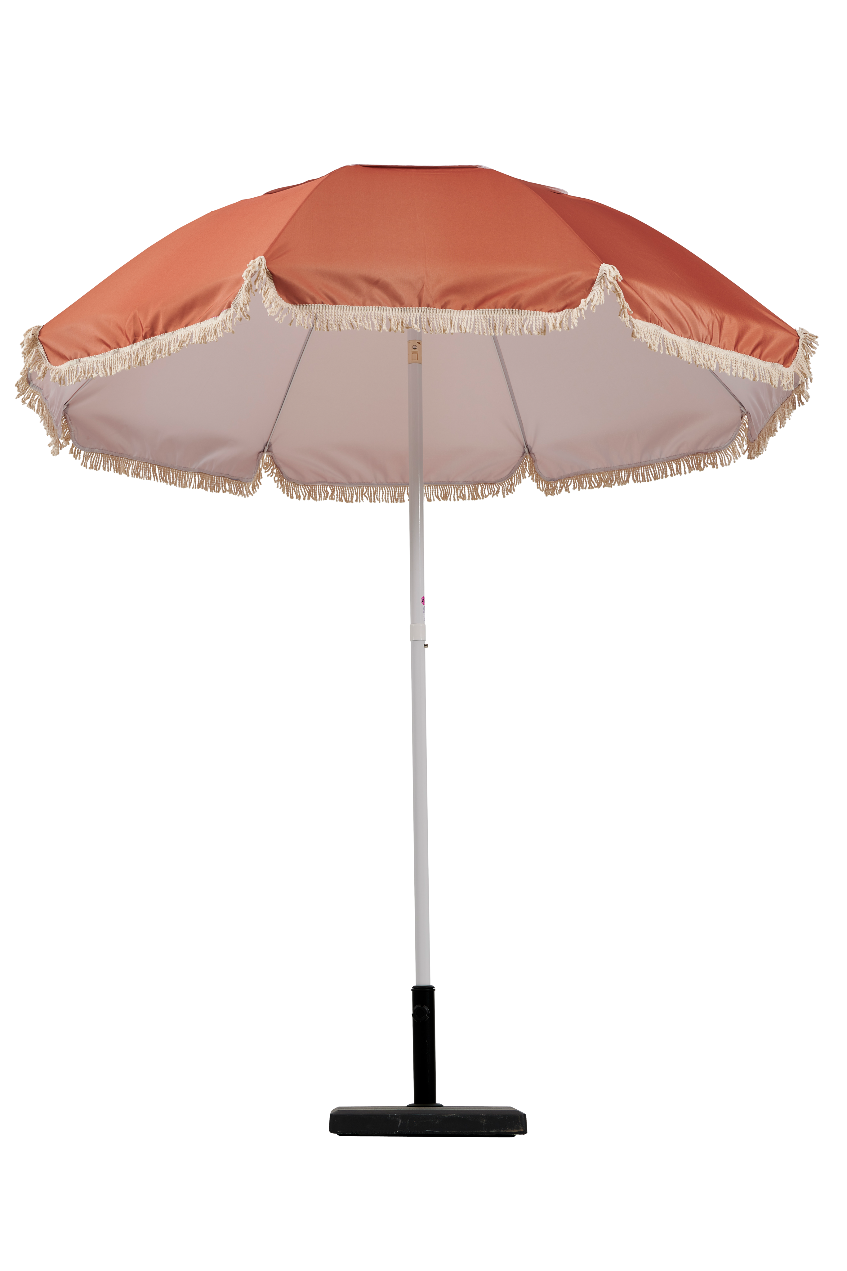 FRANJA Parasol zonder parasolvoet oranjeH 200 cm - Ø 178 cm - CASA