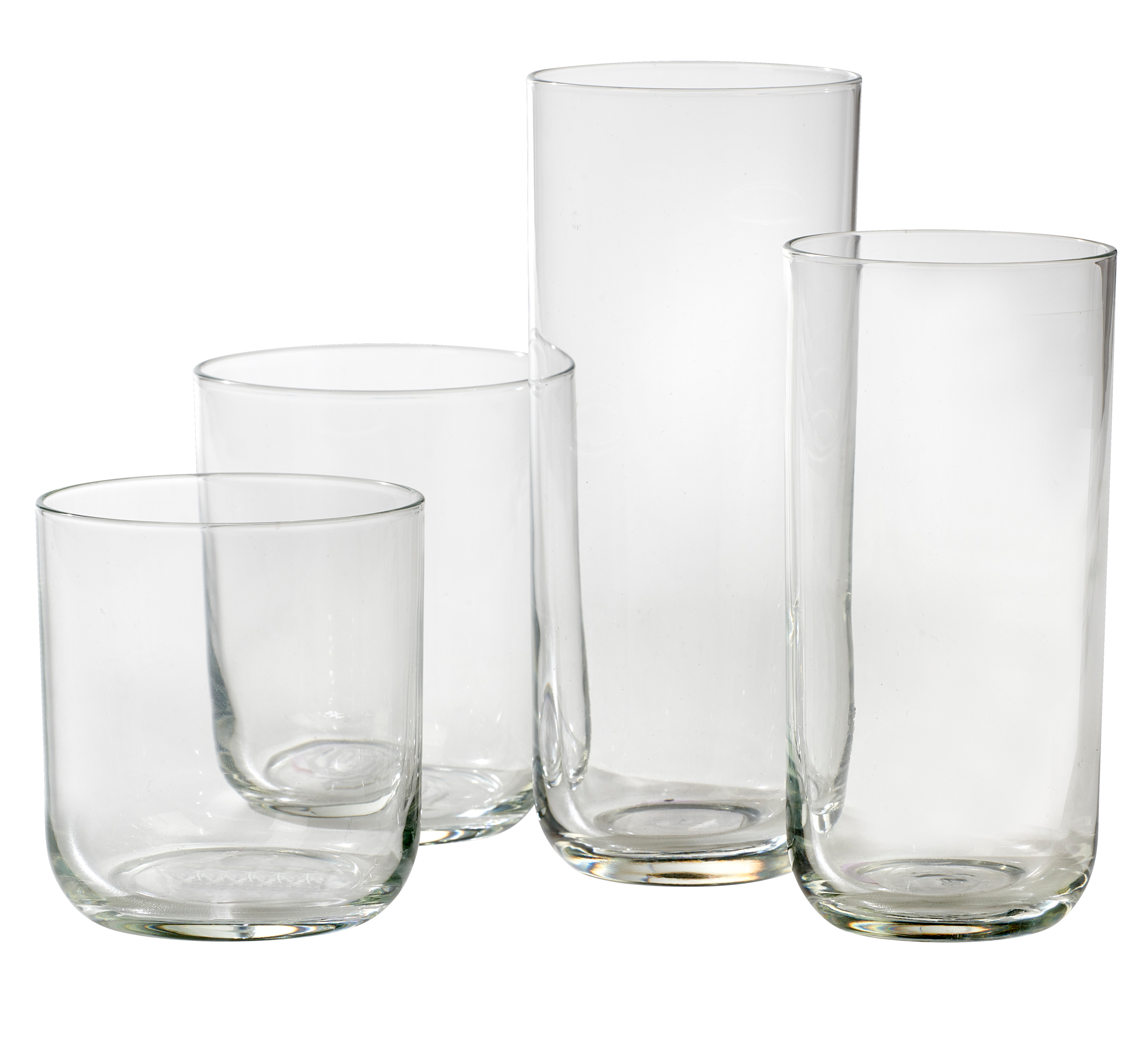 BLISS Longdrinkglas 32 CL transparant - set van 6 H 13,4 cm - Ø 6,5 cm