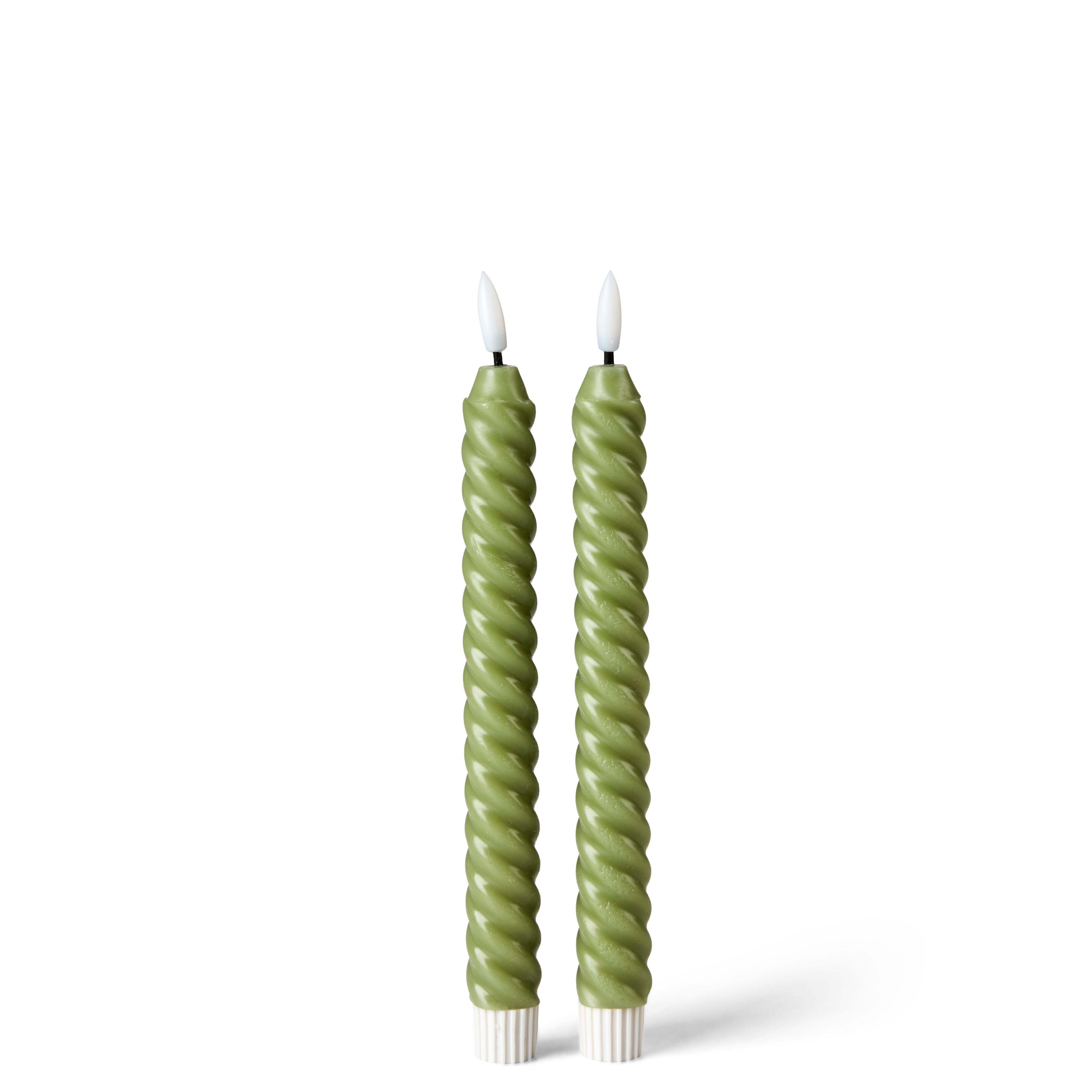 LED Led dinerkaars groenH 24,5 cm - Ø 1,9 cm