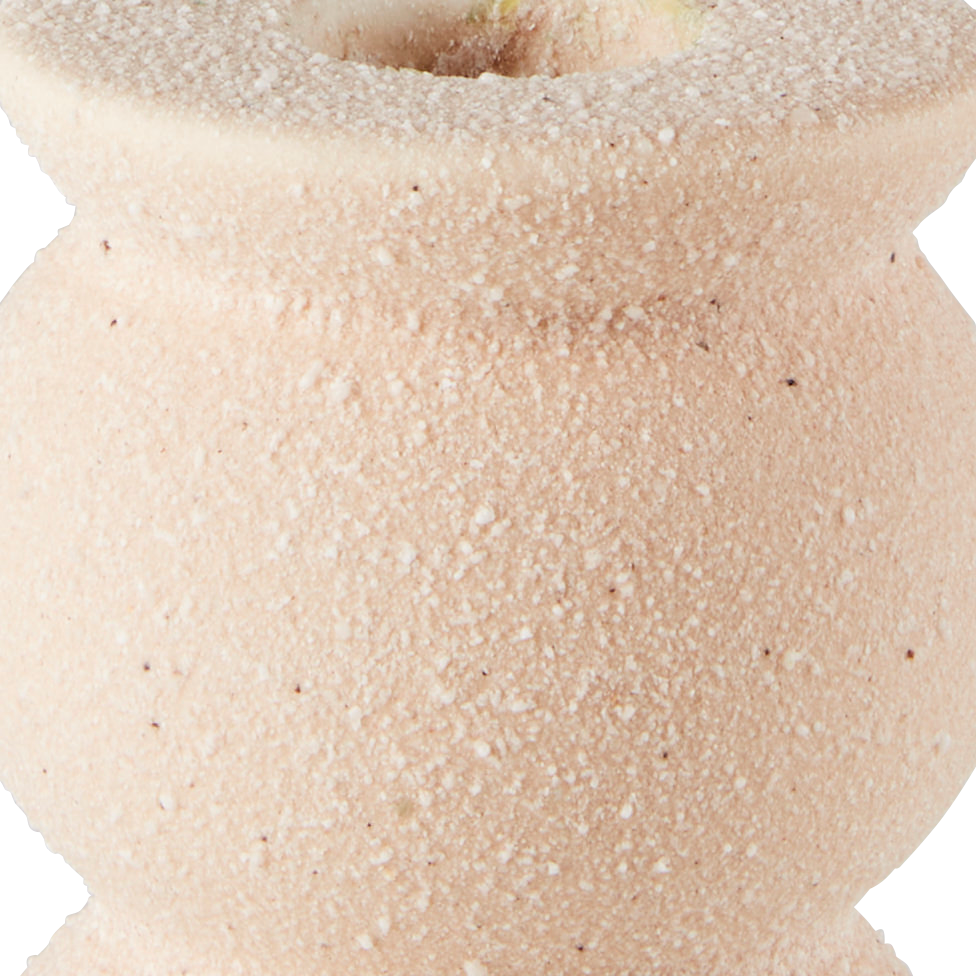 BOULES Kandelaar zandH 13,5 cm - Ø 5,5 cm