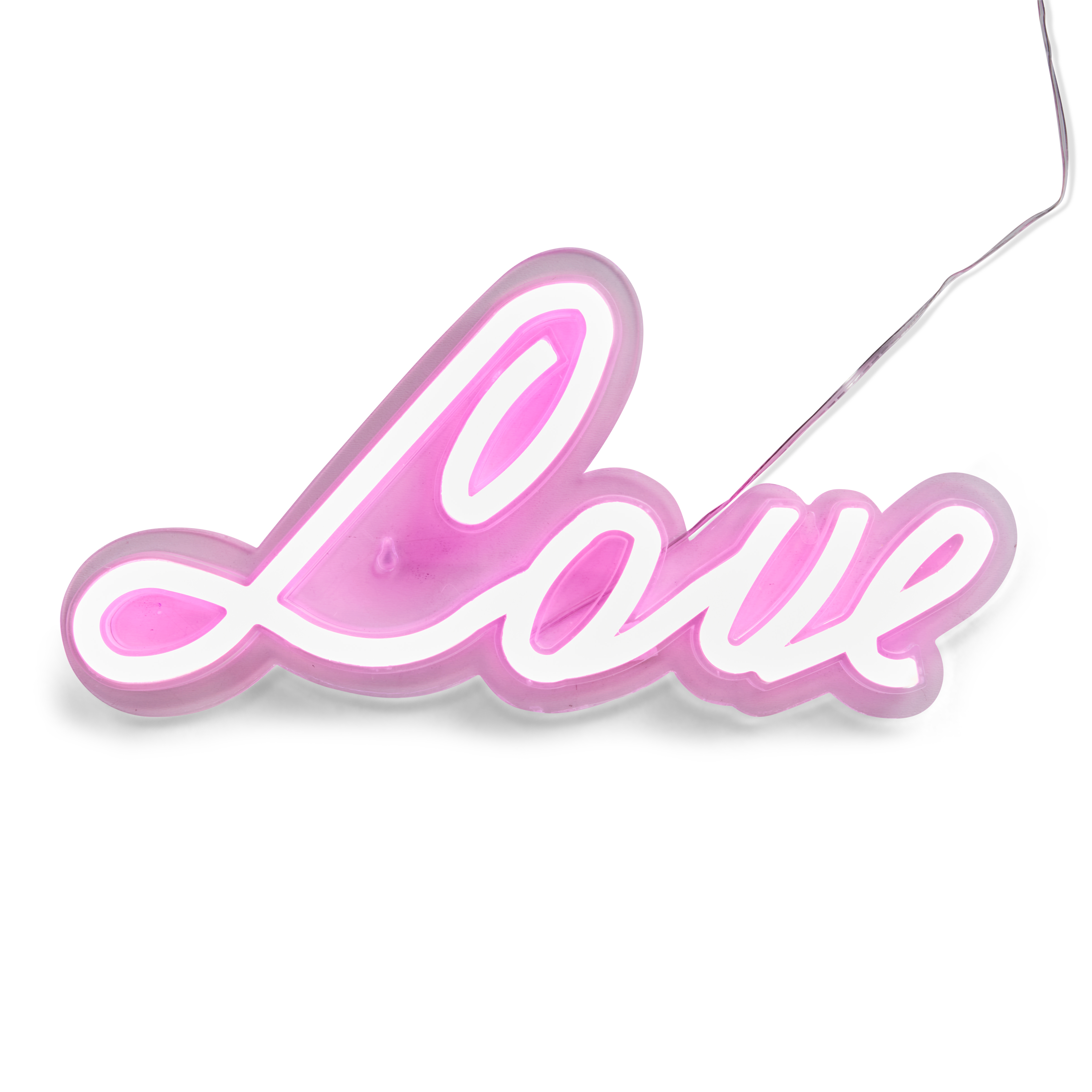 LOVE Decolamp hangend multicolorH 15 x B 30 cm - CASA
