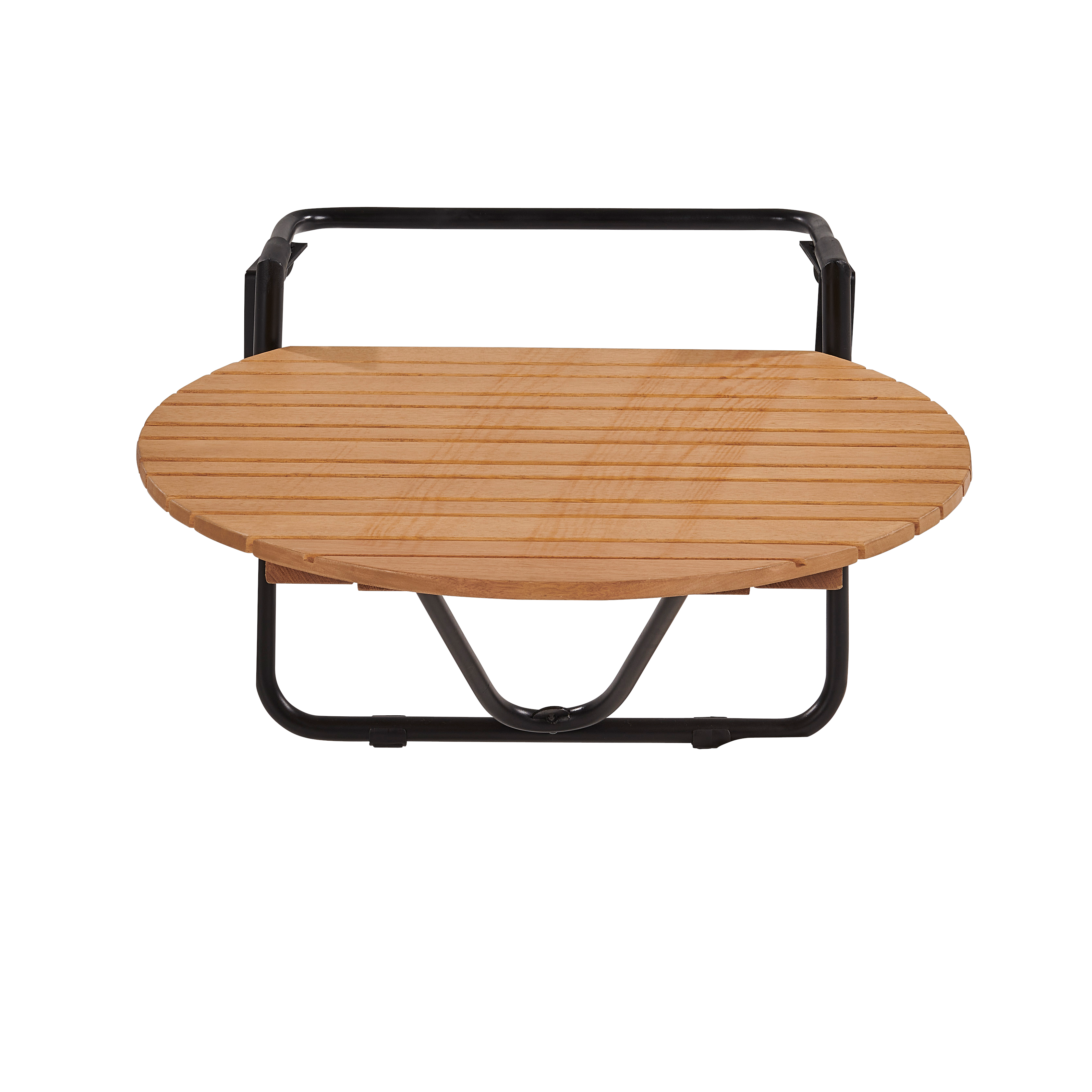 RAVA Vouwtafel balkontafel naturelH 75 x B 60 x D 53 cm