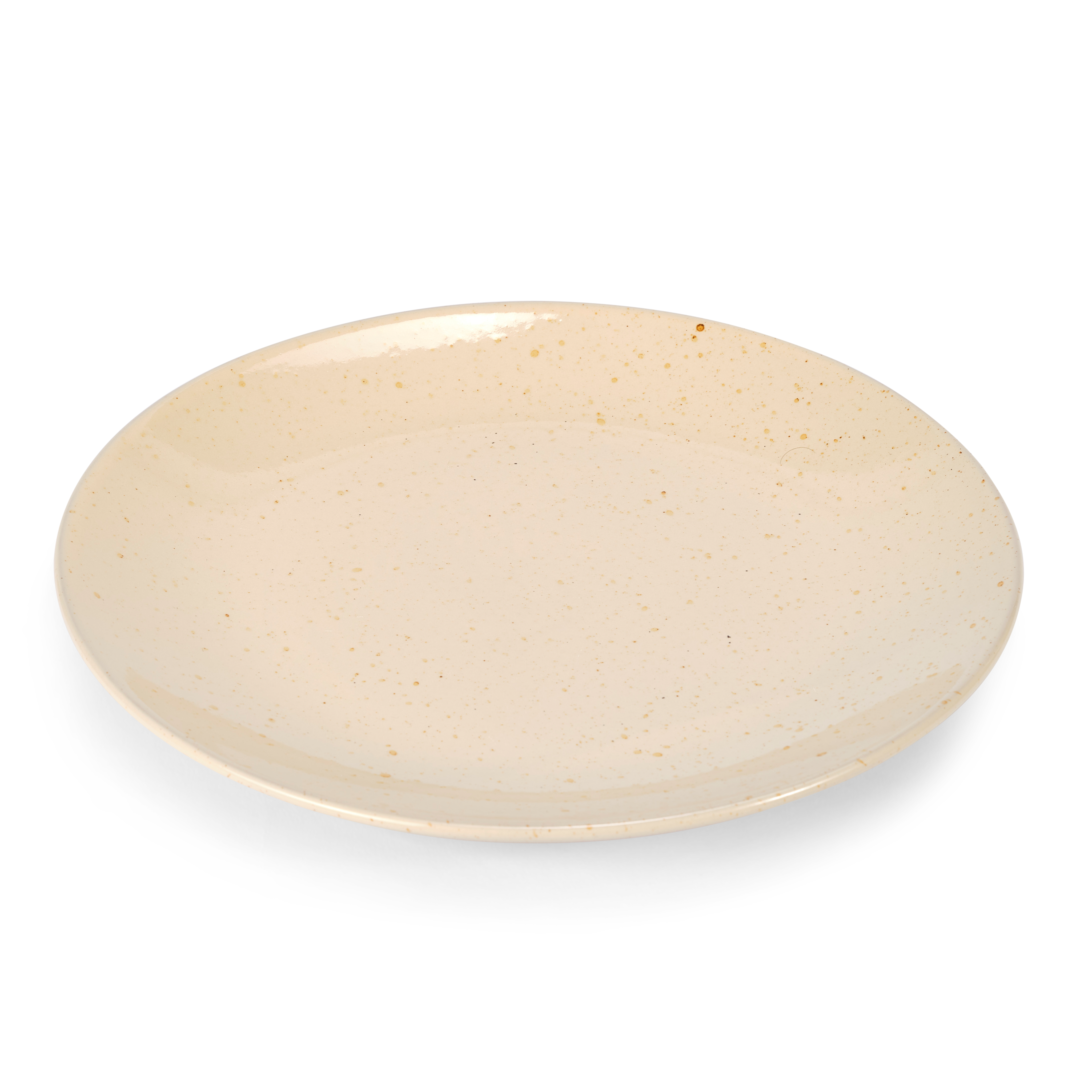 TERRA Bord beige - set van 4 Ø 27 cm
