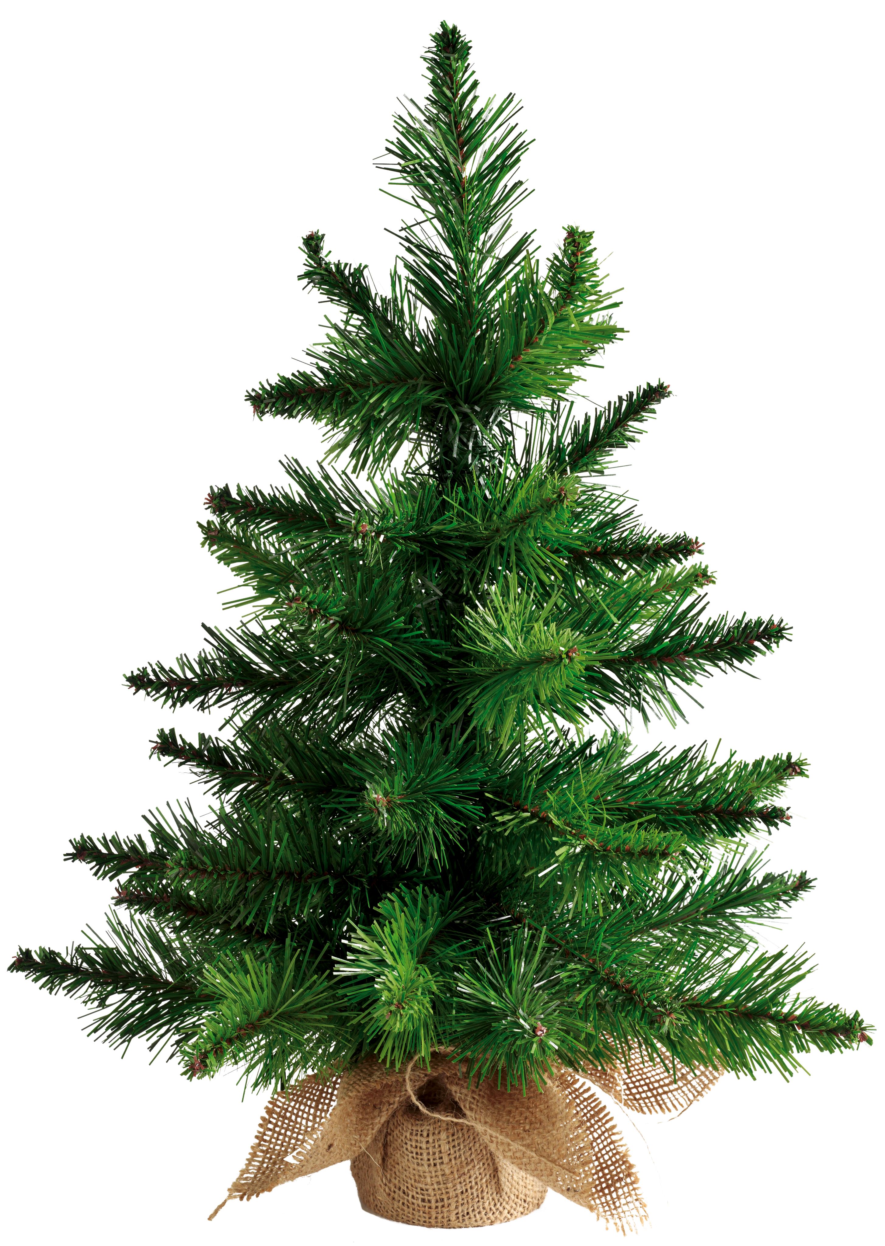 X-MAS Mini-kerstboom groenH 45 cm - Ø 13 cm