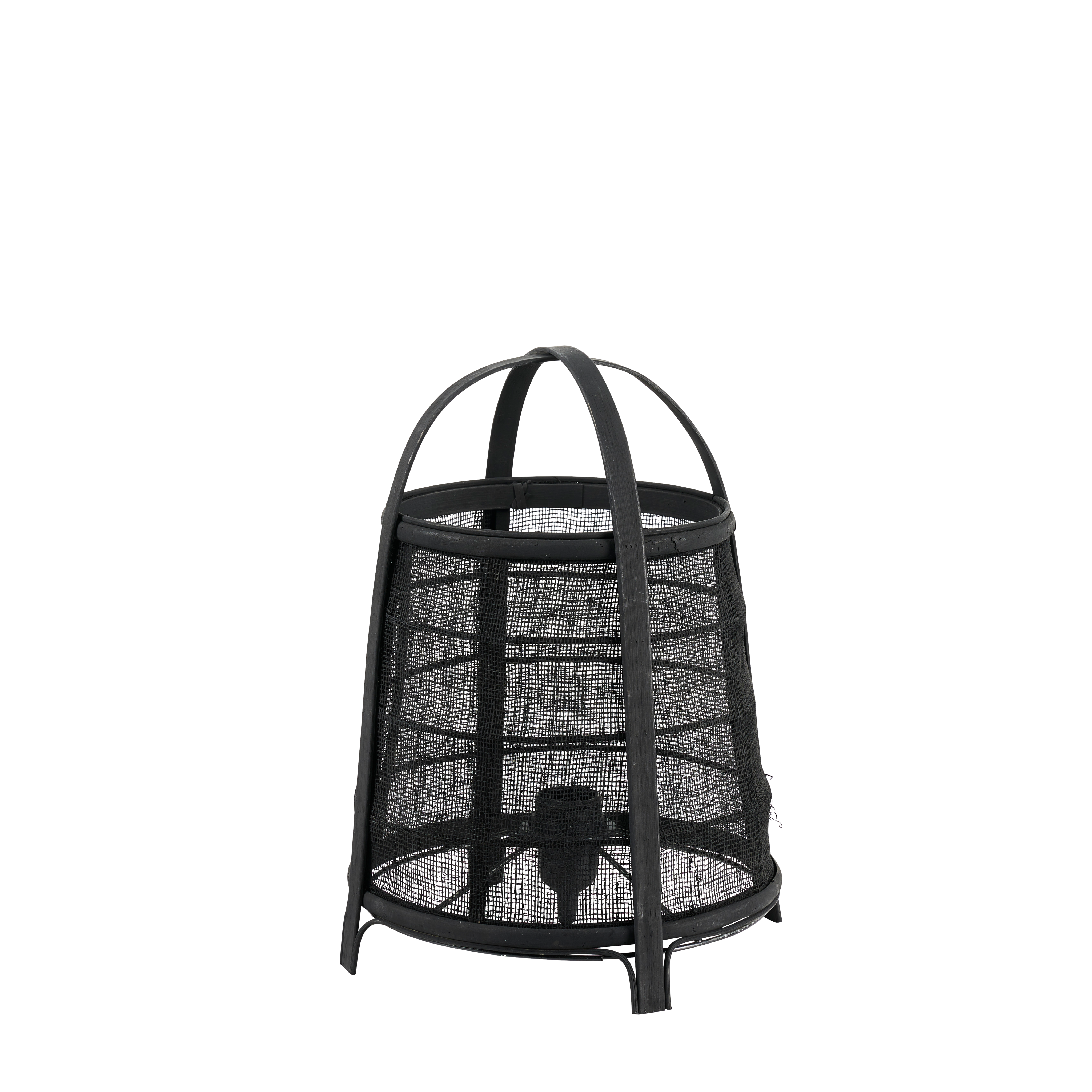 MAYA Tafellamp zwartH 35 cm - Ø 26 cm