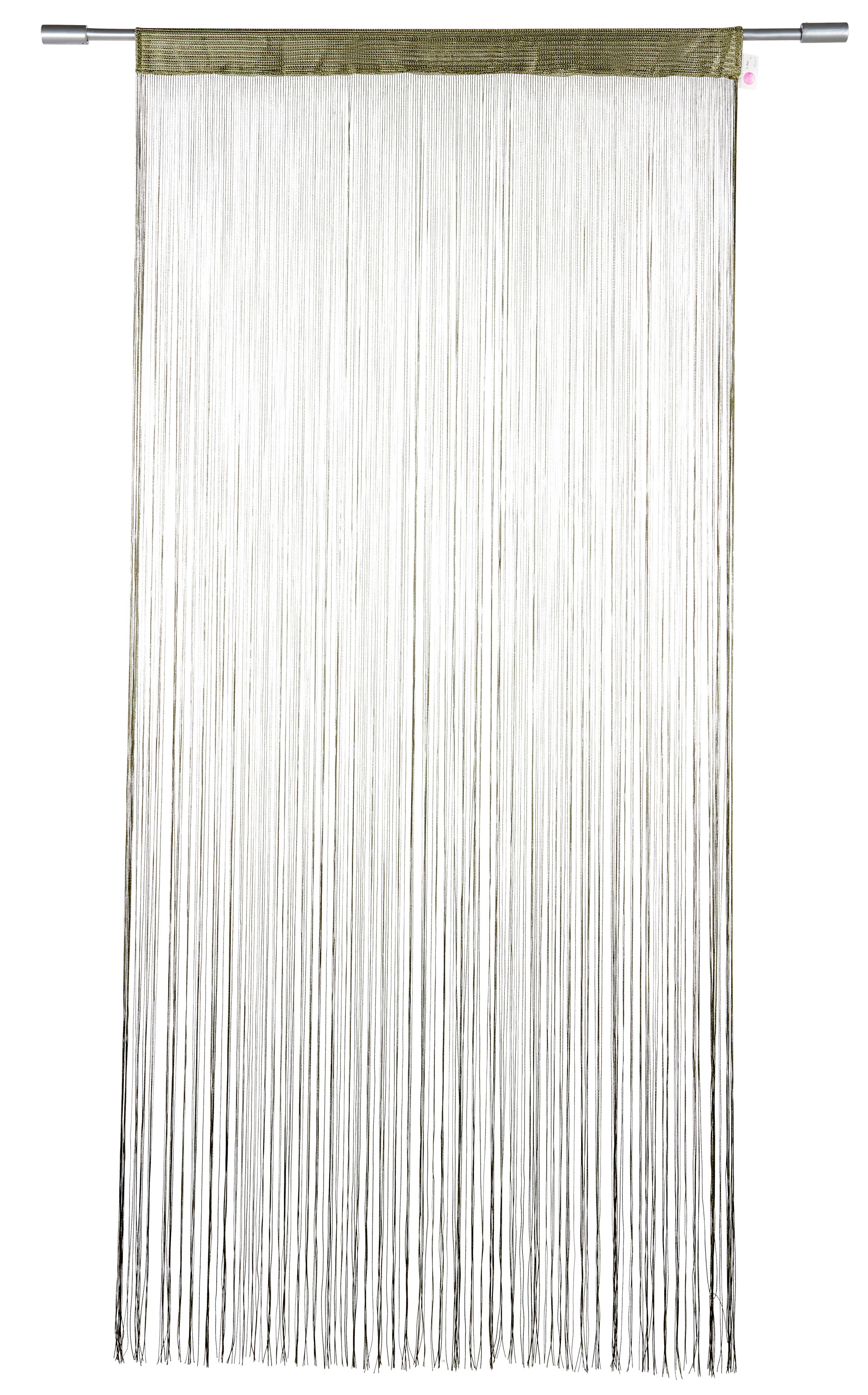 GREEN Franjesgordijn groenB 90 x L 200 cm
