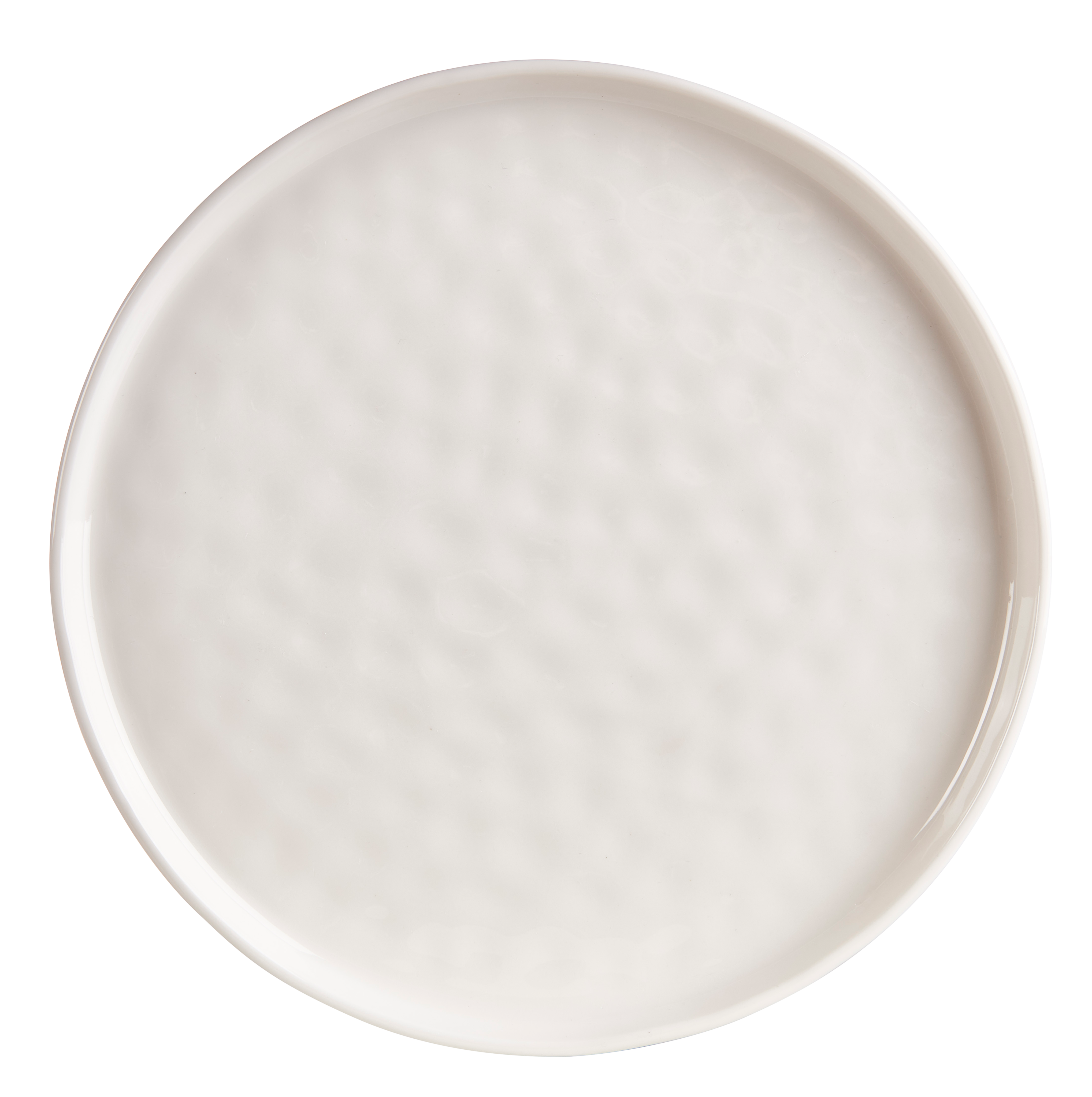 MAREA Bord wit - set van 4 Ø 27 cm