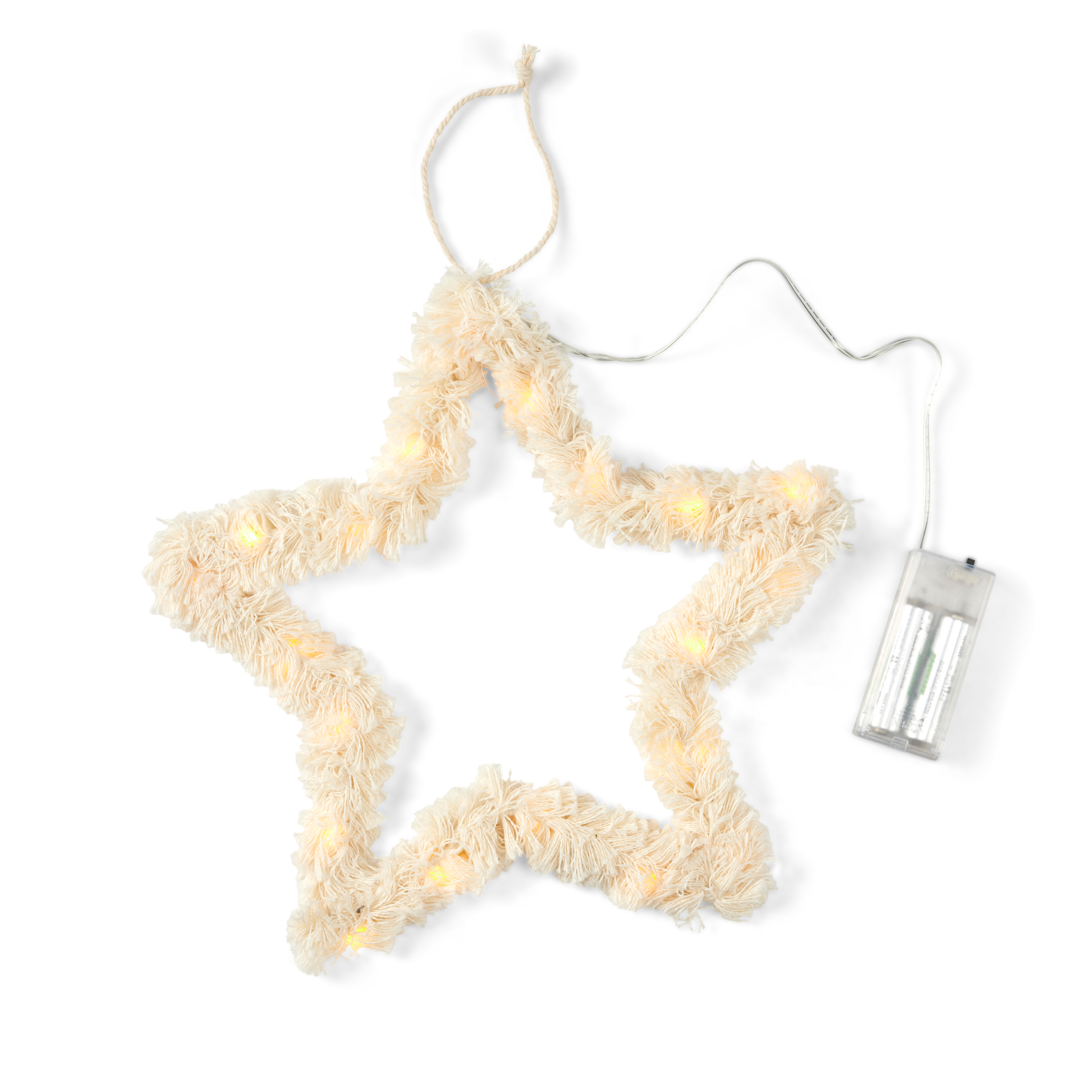 FLUFFY Hangdeco witH 25 x L 25 cm