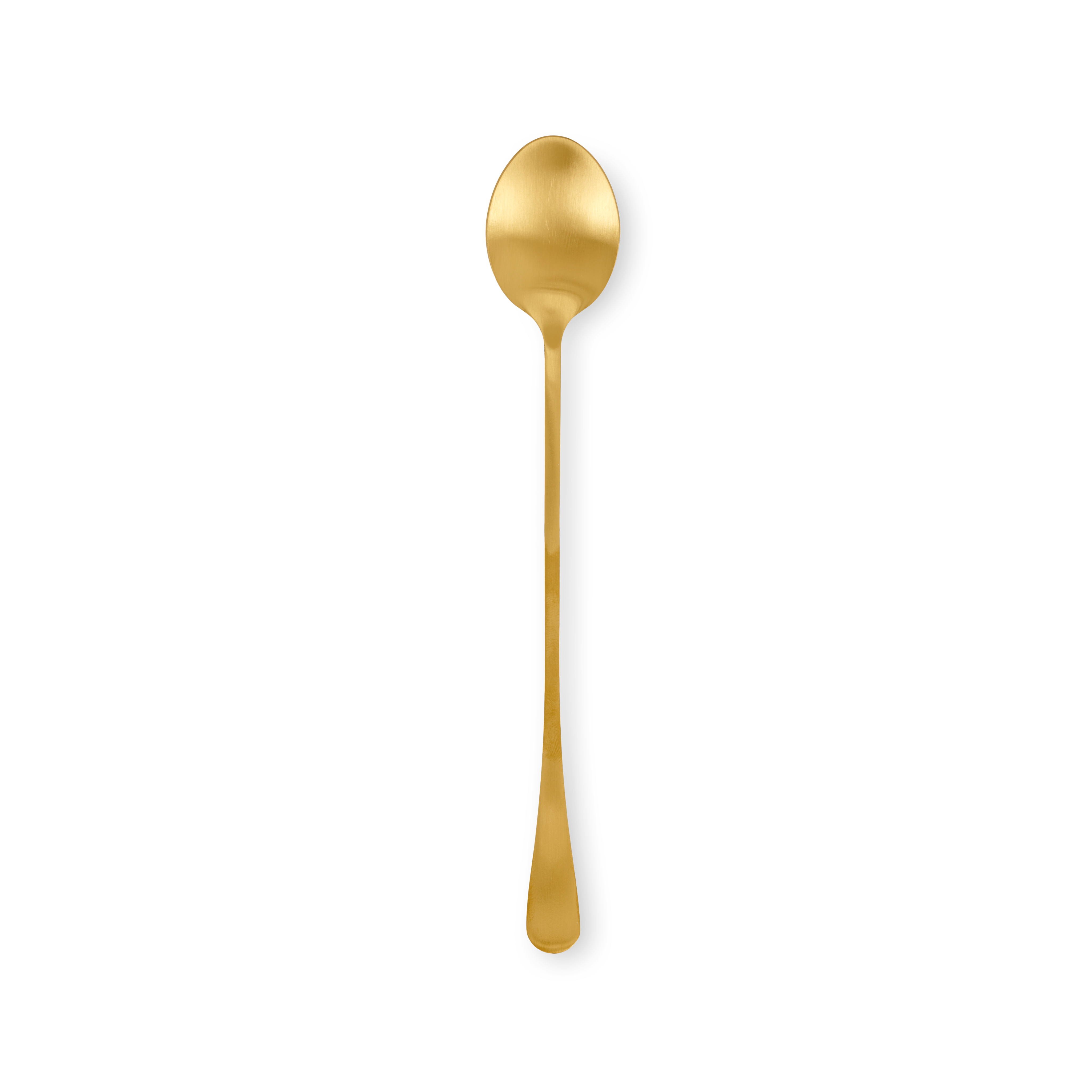 AXELLE Cocktaillepel set van 6 goudL 20 cm