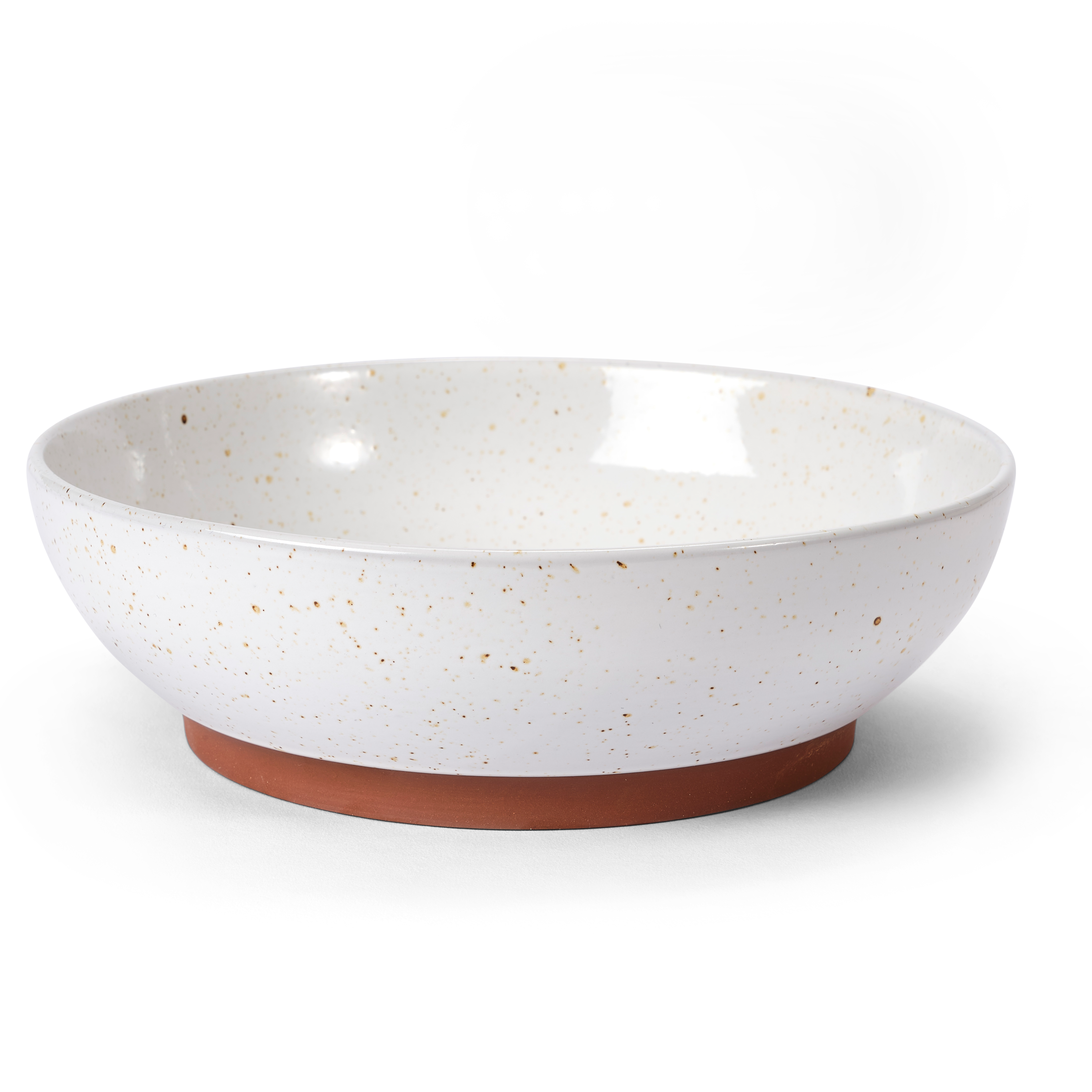 TERRA Bowl wit - set van 4 H 7,5 cm - Ø 24,5 cm