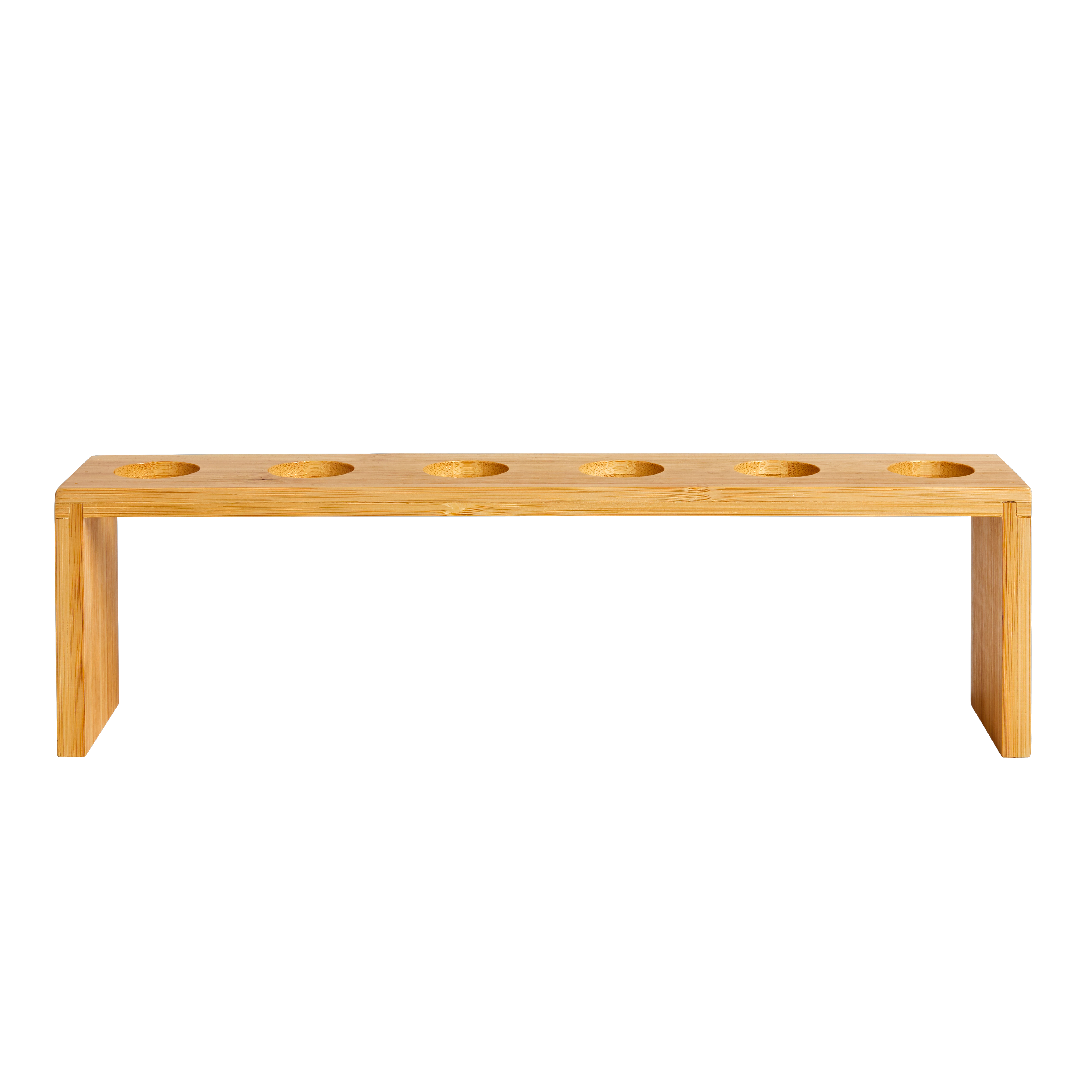 APERO STAANDER voor puntzakjes naturelH 9 x B 33 x D 6 cm