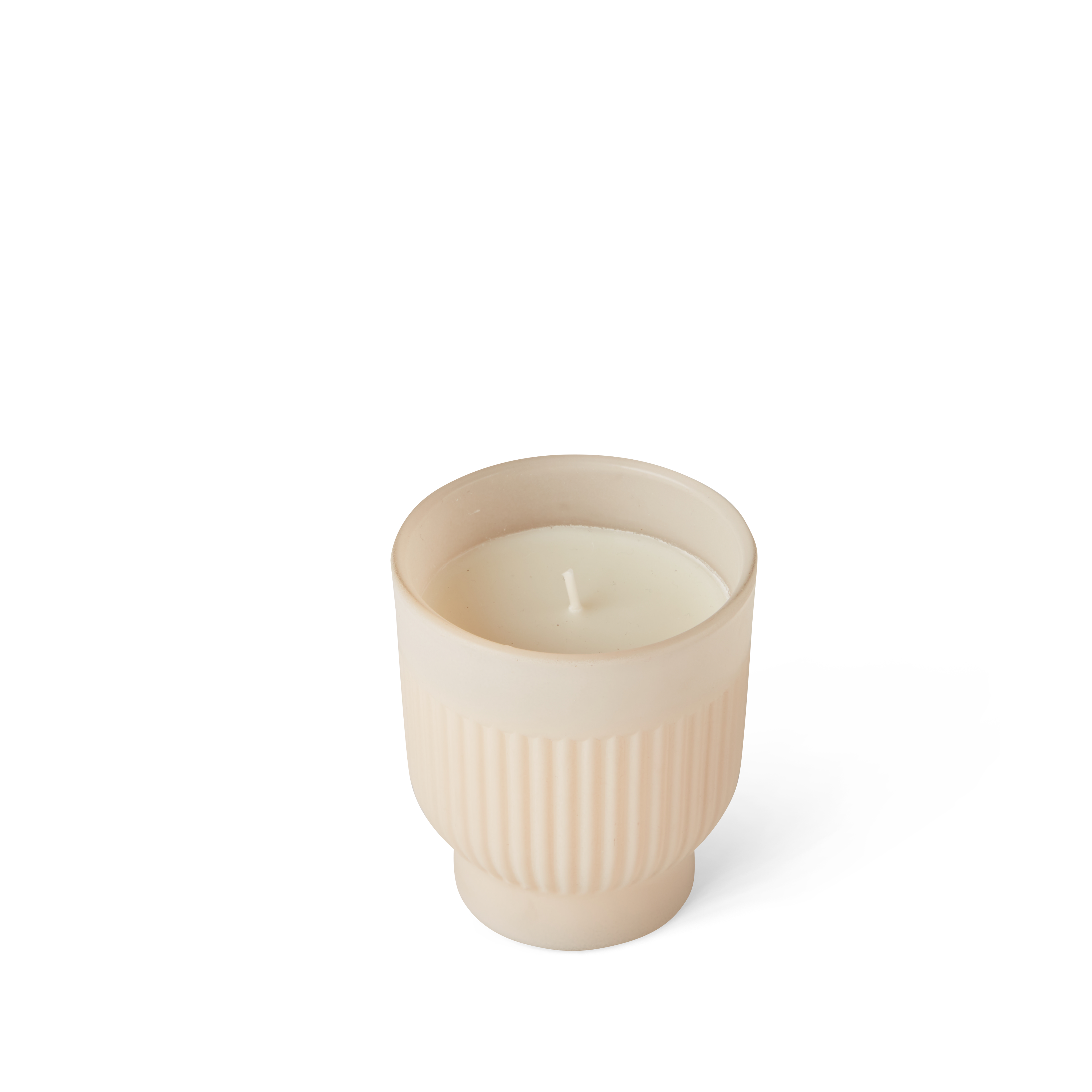 MONA Geurkaars crèmeH 8,5 cm - Ø 7,2 cm