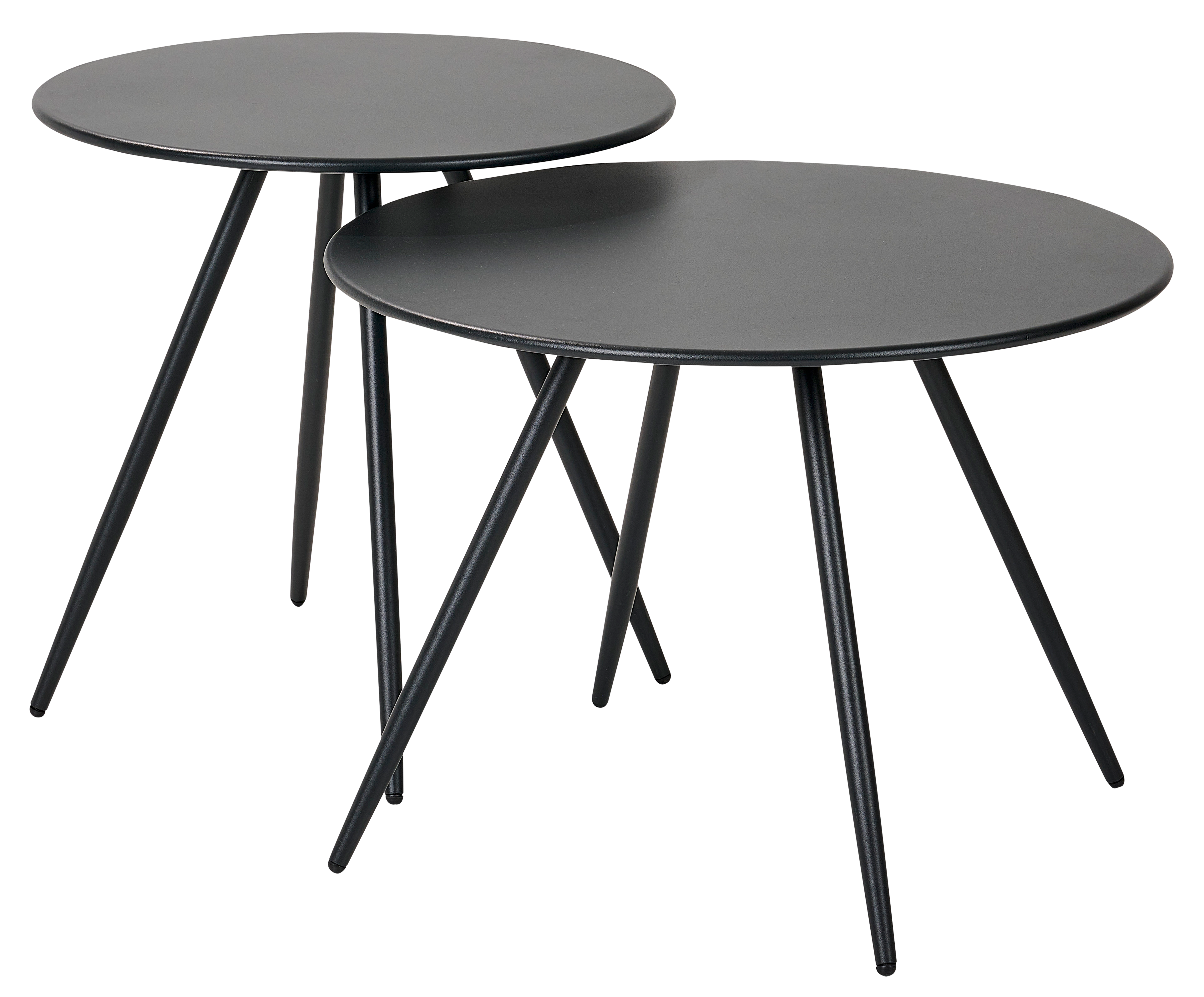 IVY Lounge tafel zwartH 40 cm - Ø 55 cm