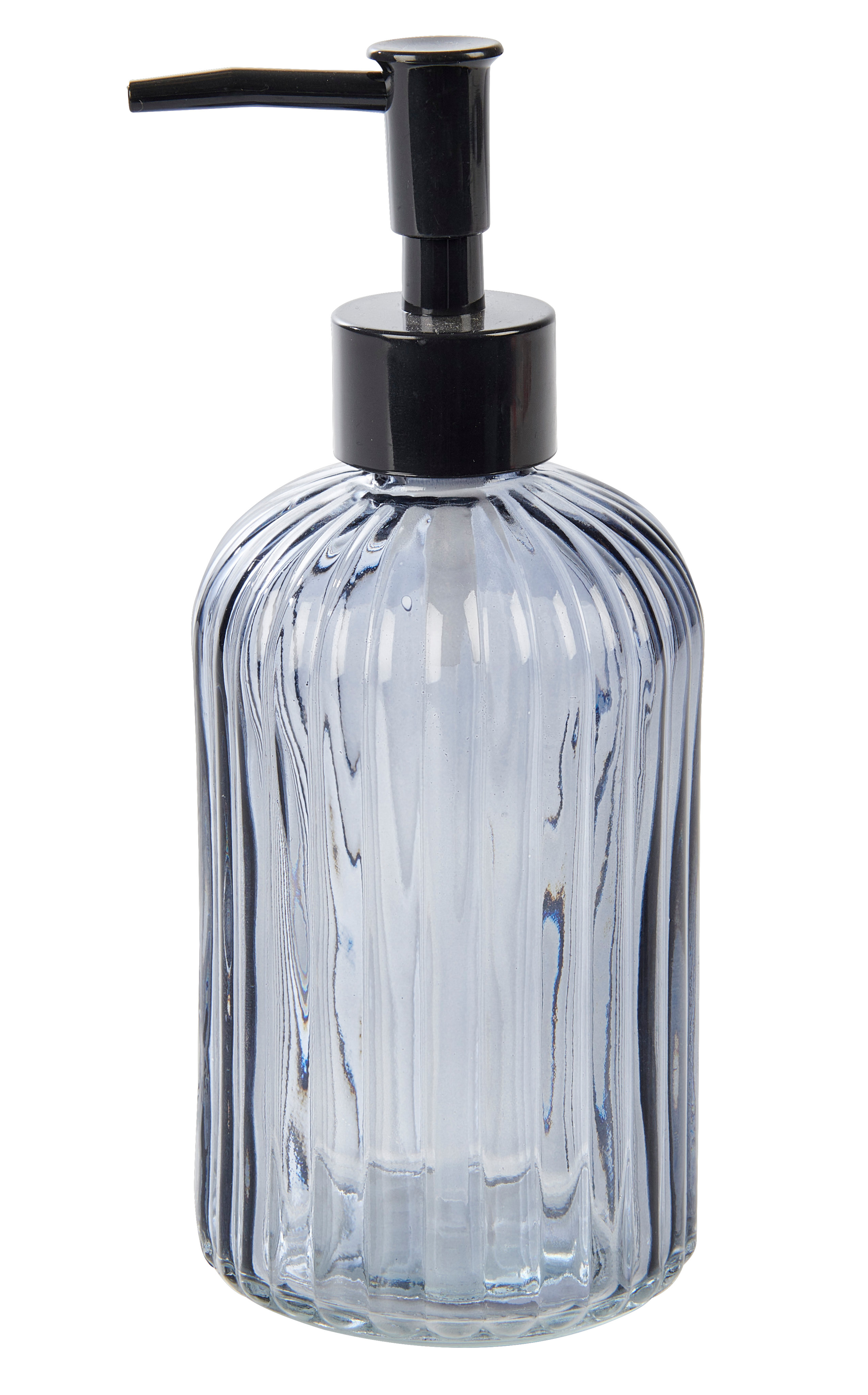 VITRUM Zeepdispenser zwart, donkergrijsH 19 cm - Ø 7,5 cm