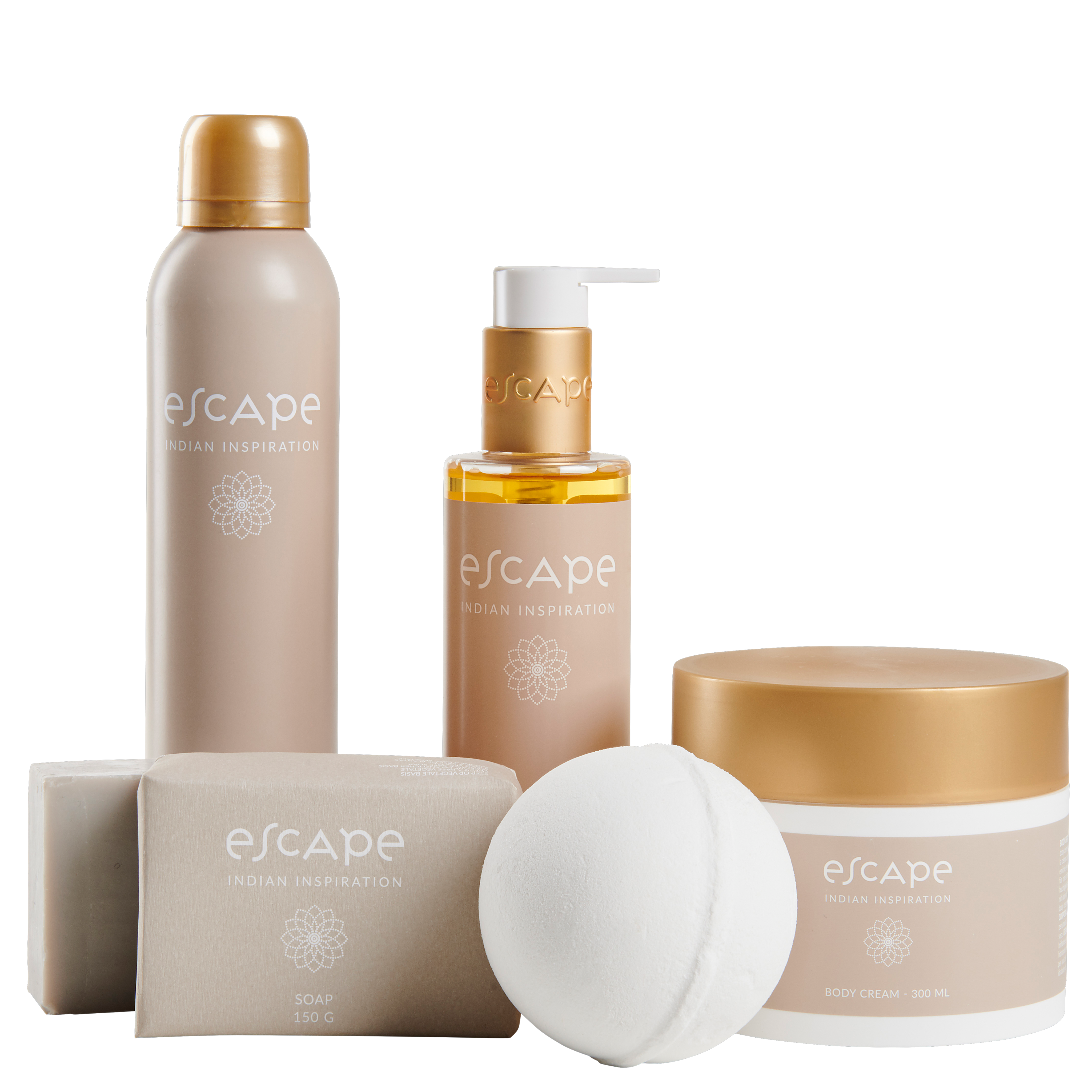 ESCAPE INDIAN INSPIRATION Bruisbal beige