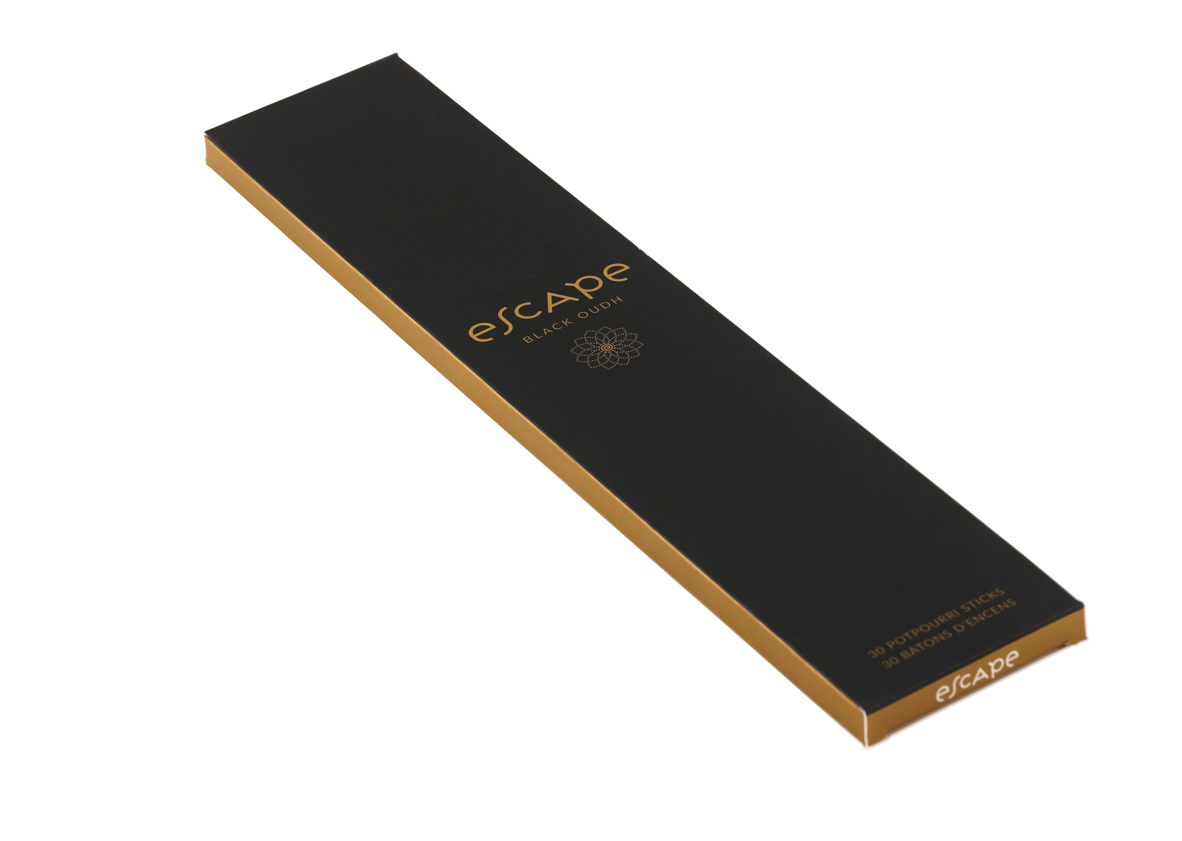 ESCAPE BLACK OUDH Wierook 30 sticks zwart