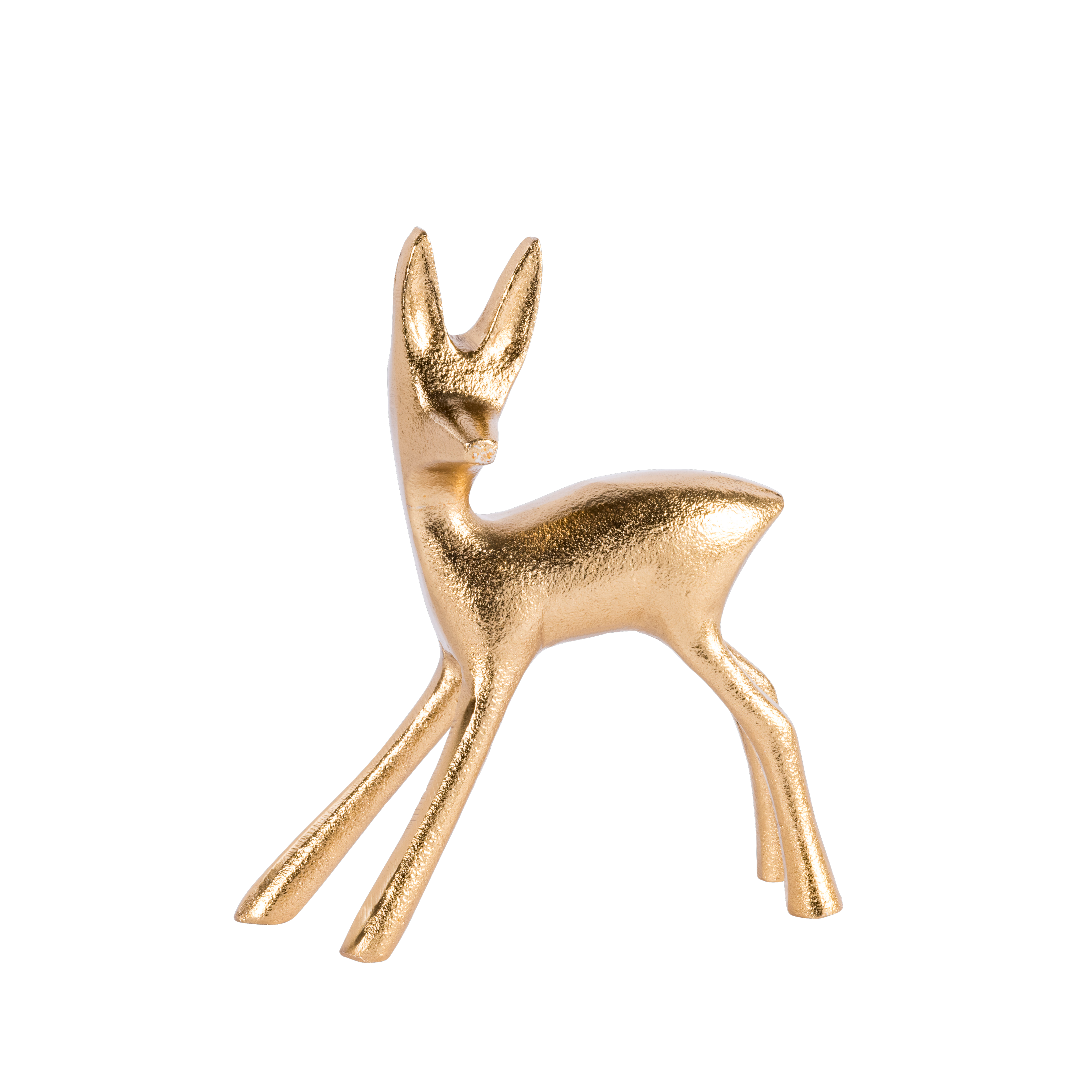GOLDY Decoratief hert goudH 15 x B 7 x L 19,5 cm