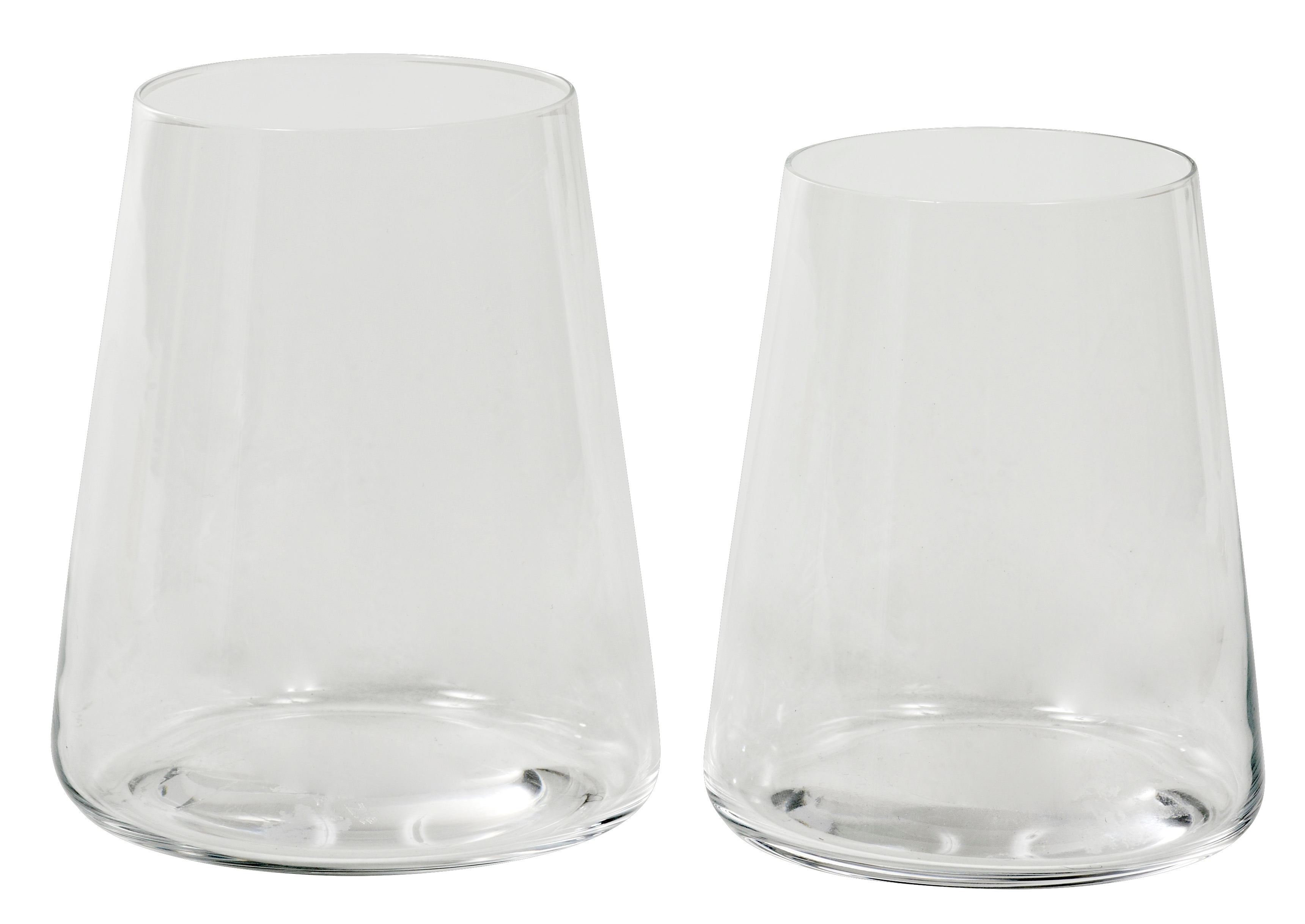 POWER Glas 38 CL transparant - set van 6 H 10,1 cm - Ø 8,6 cm