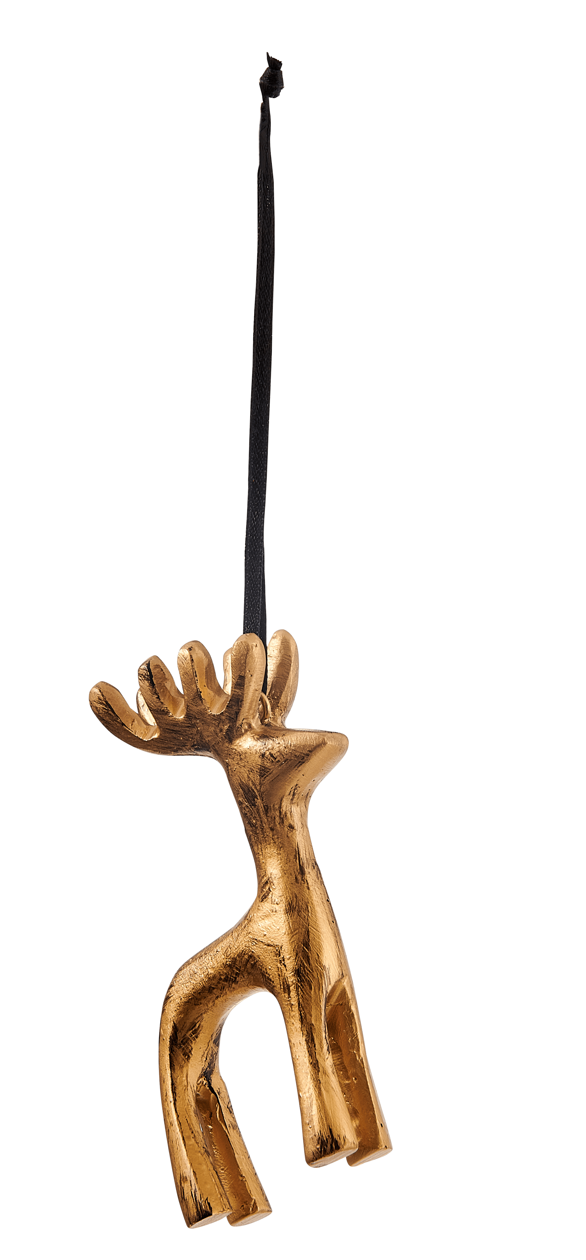 CERVUS Hangdecoratie goudH 10 x B 6 x D 2,3 cm - CASA