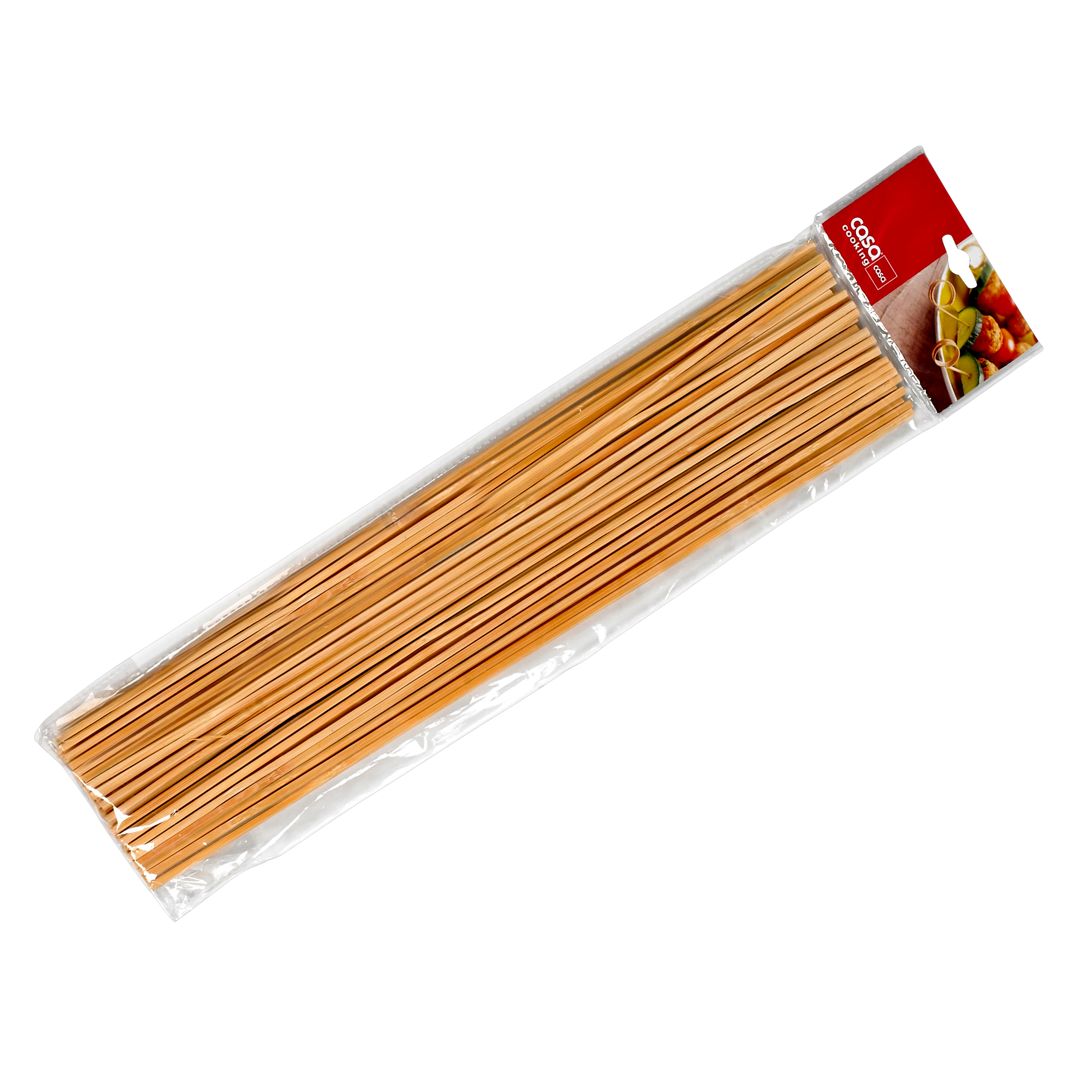 BARBAPAPA Suikerspinstokjes set van 50 naturelL 40 cm - Ø 0,3 cm - CASA