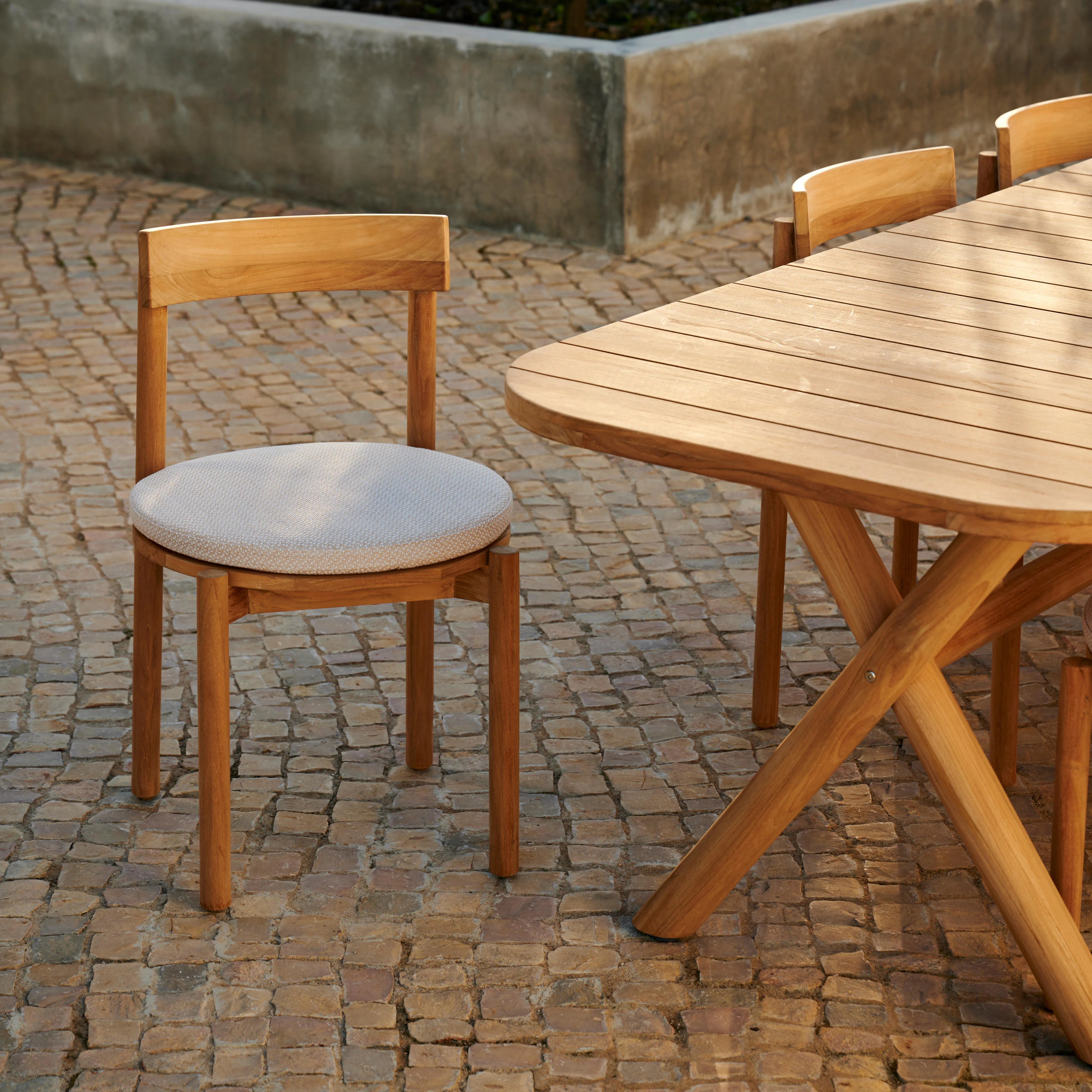 JULES Stoel naturelH 79 x B 49 x D 49 cm