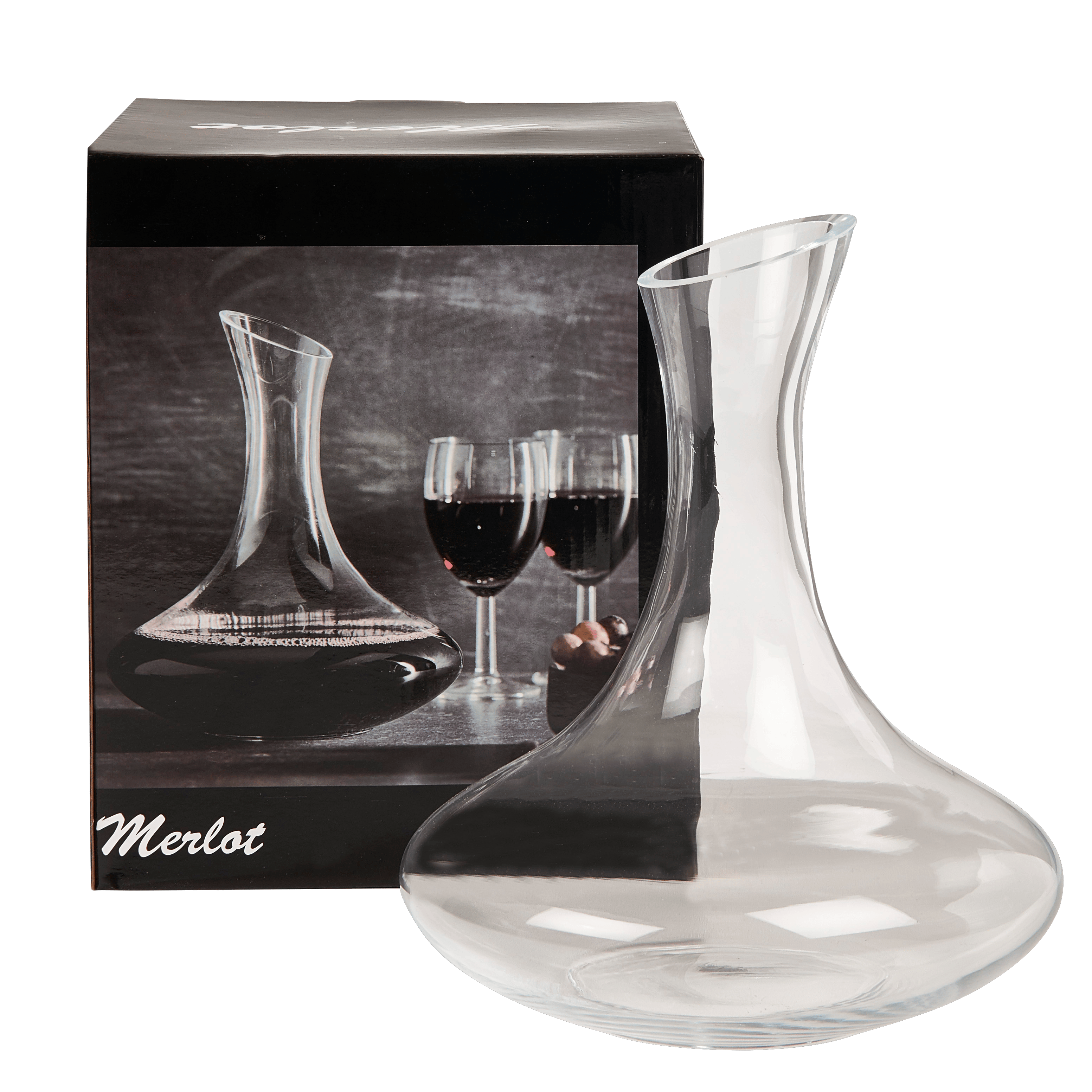 MERLOT Decanteerkaraf 1,89 L transparantH 23 cm - Ø 20 cm
