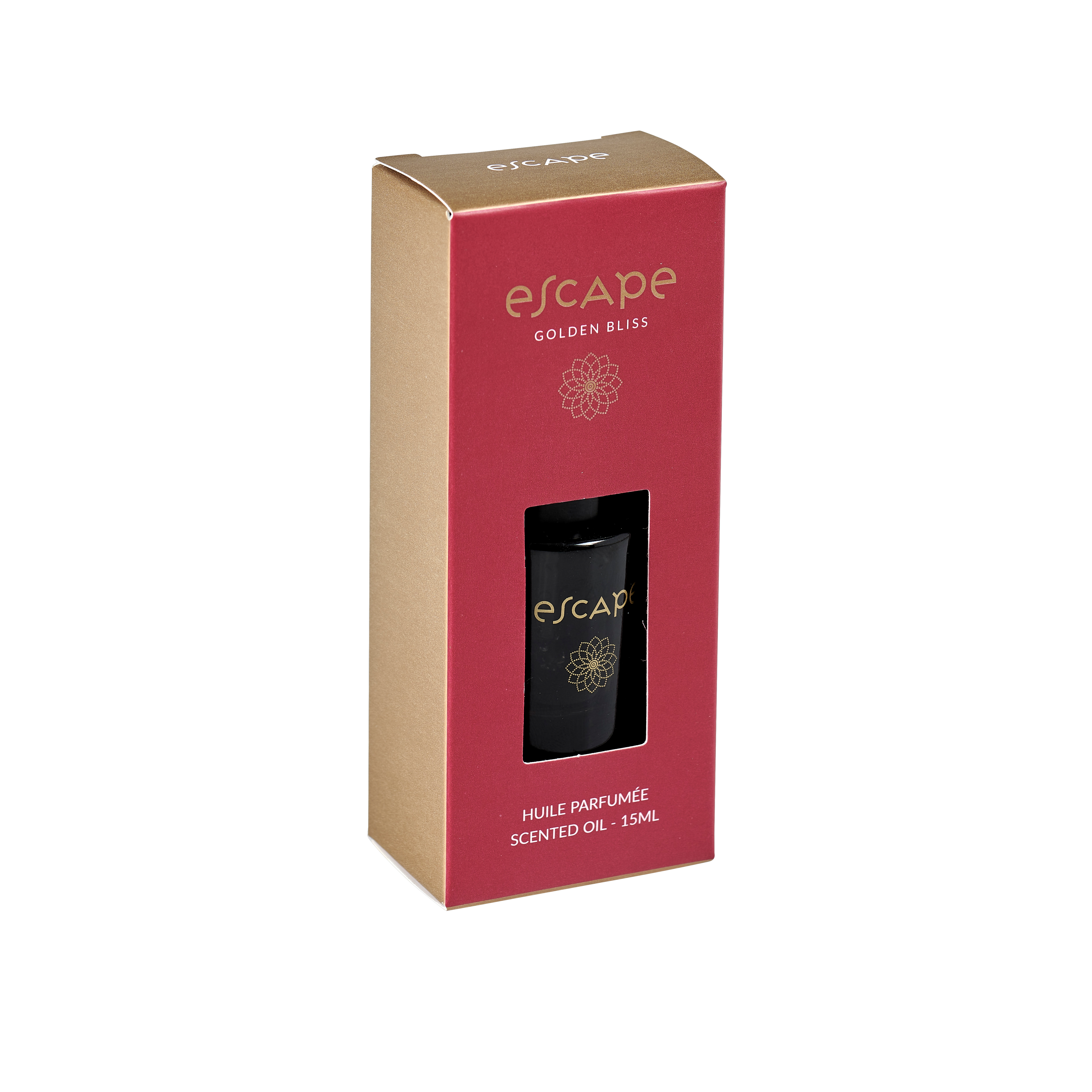 ESCAPE GOLDEN BLISS Geurolie bordeaux