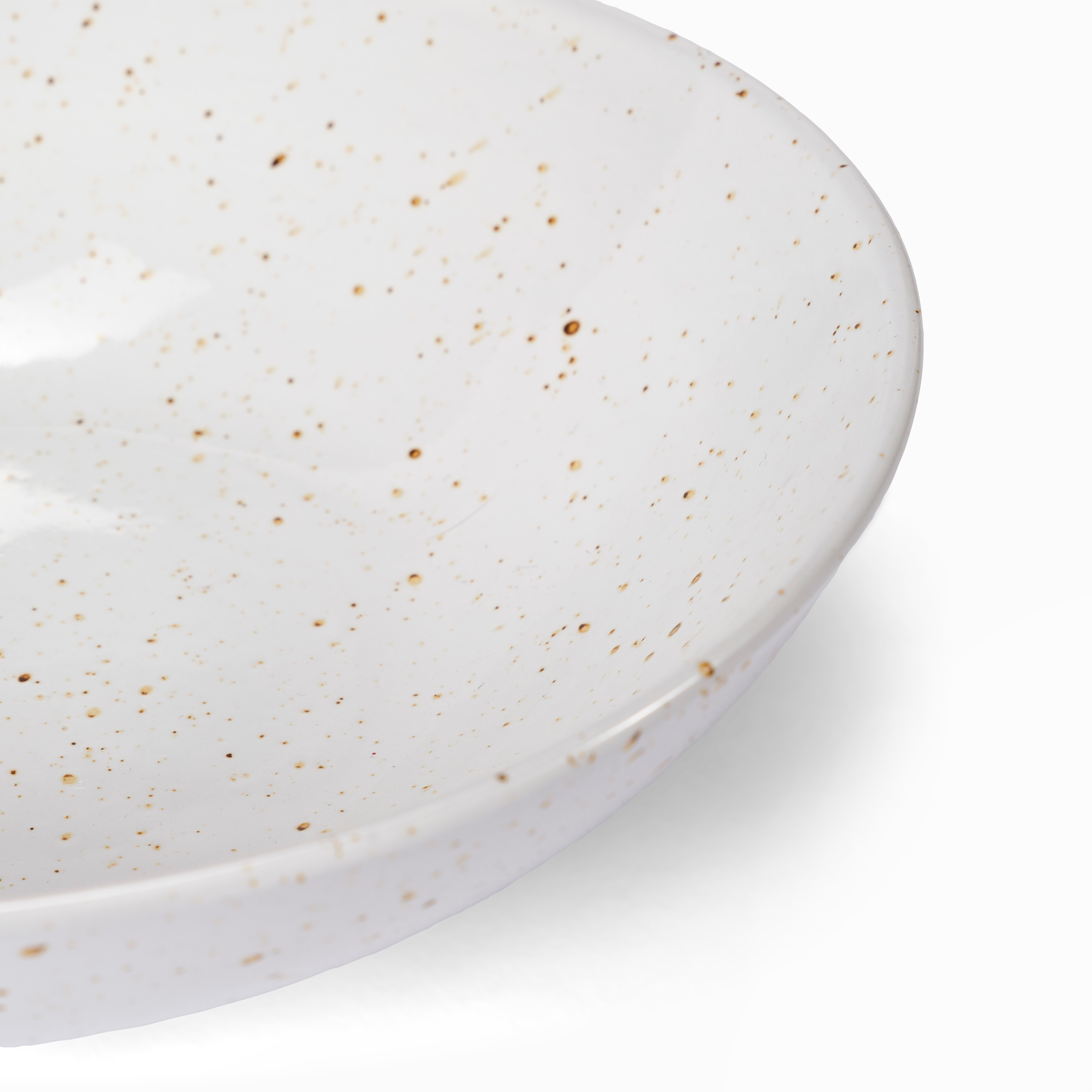 TERRA Diep bord wit - set van 4 Ø 21 cm