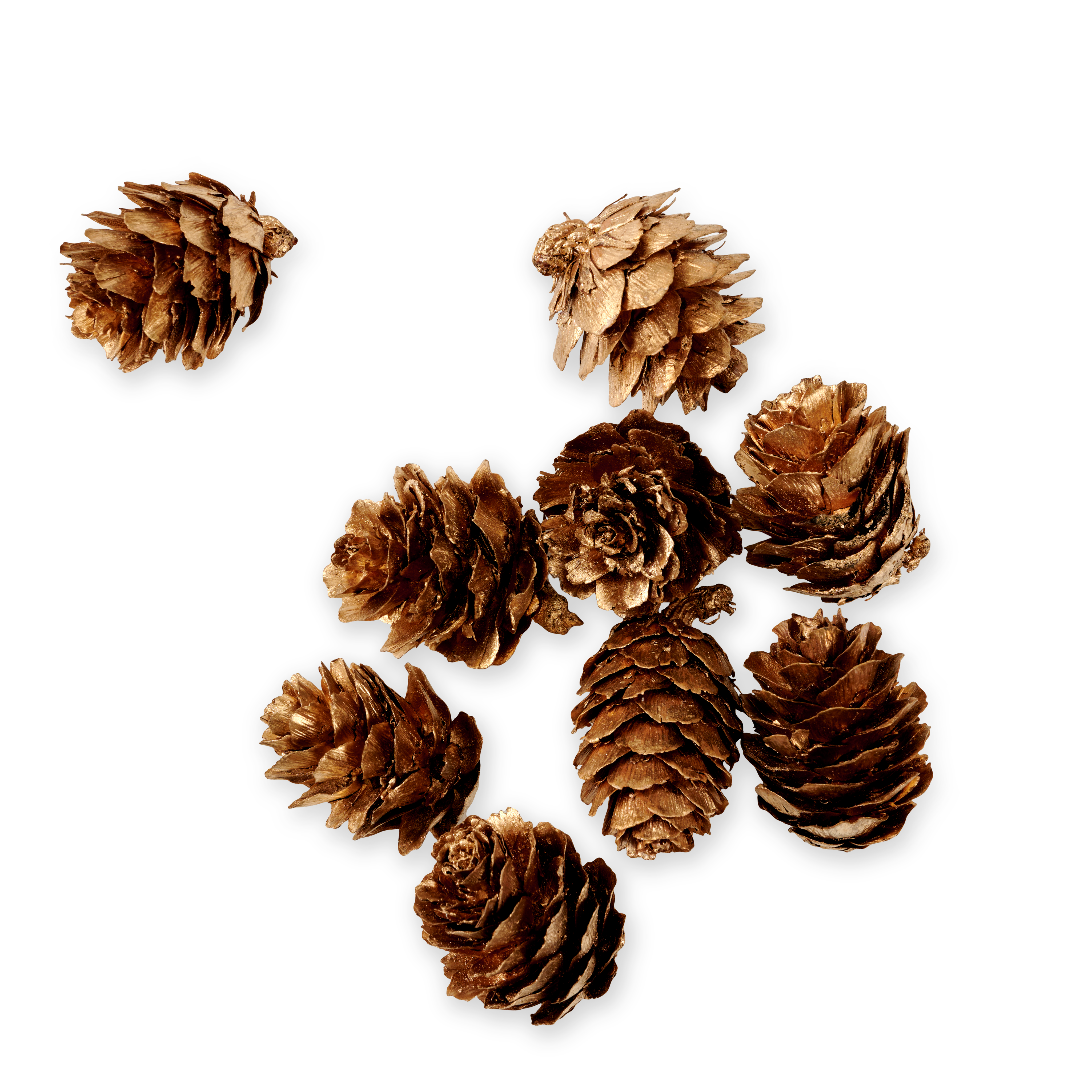 PINECONE Strooideco goudH 3 cm