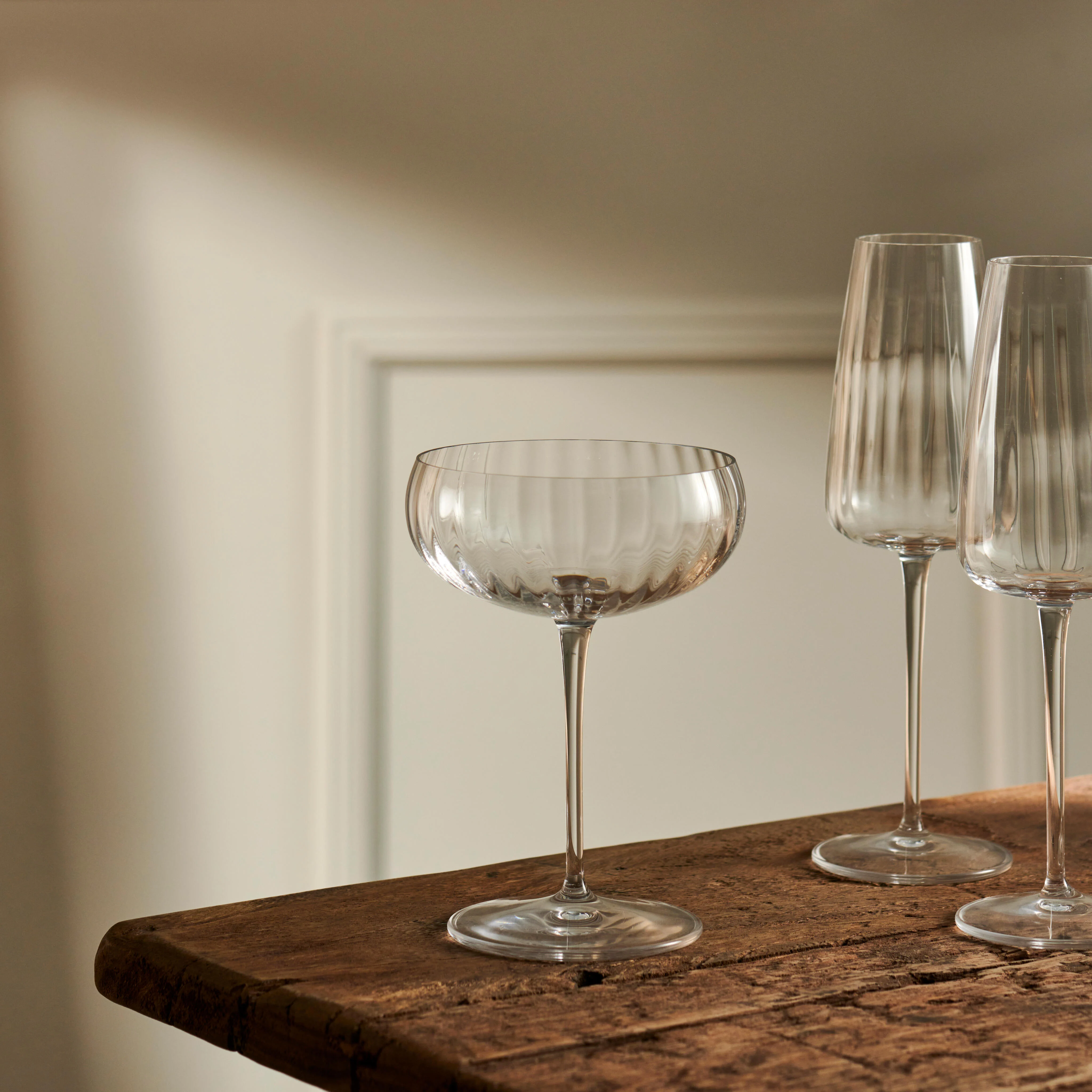 SPEAKEASIES Coupe 30 CL transparant - set van 6 H 14,8 cm - Ø 10,7 cm