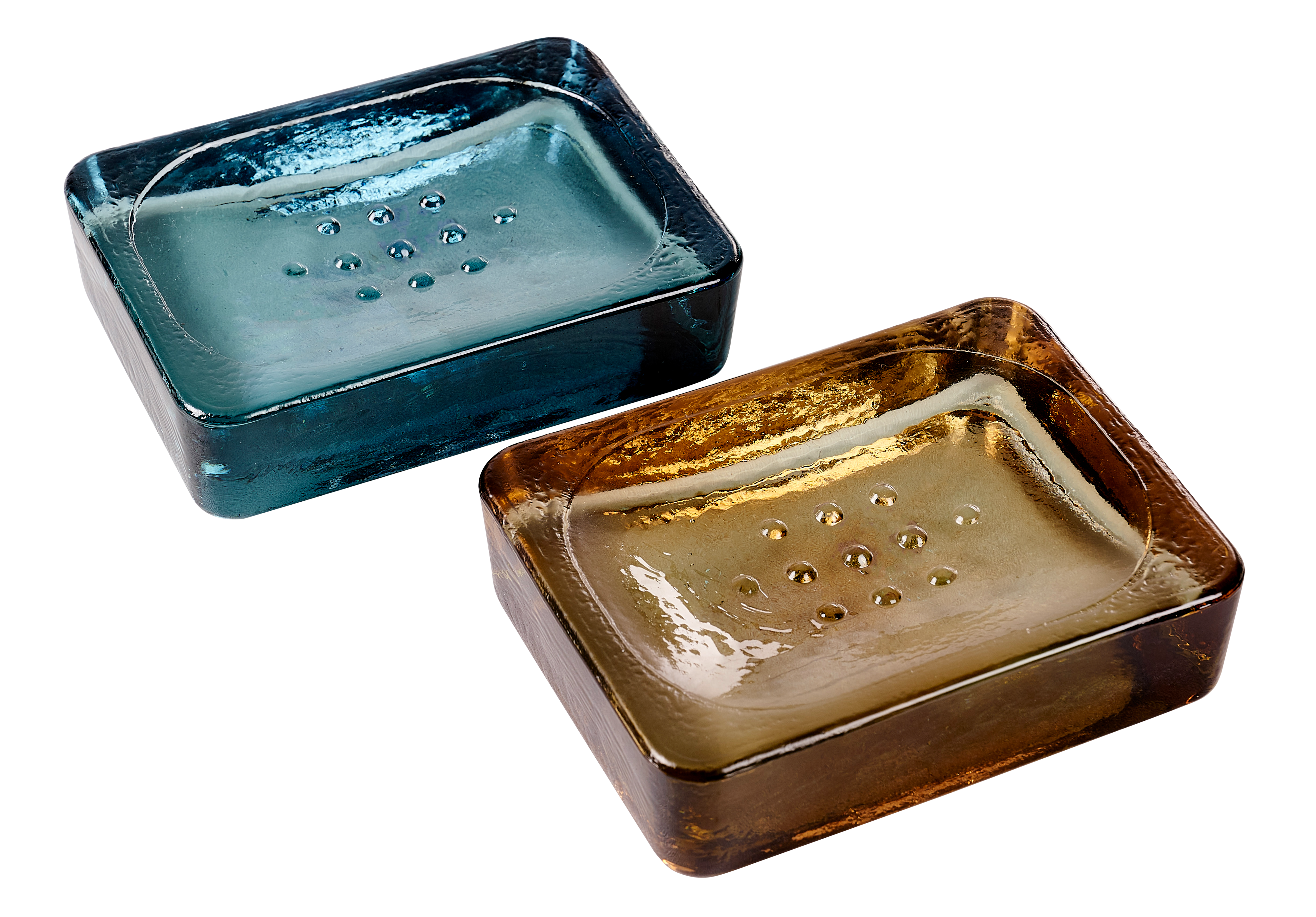 RECYCLE Zeepschaal bruinH 3 x B 12,5 x D 9 cm