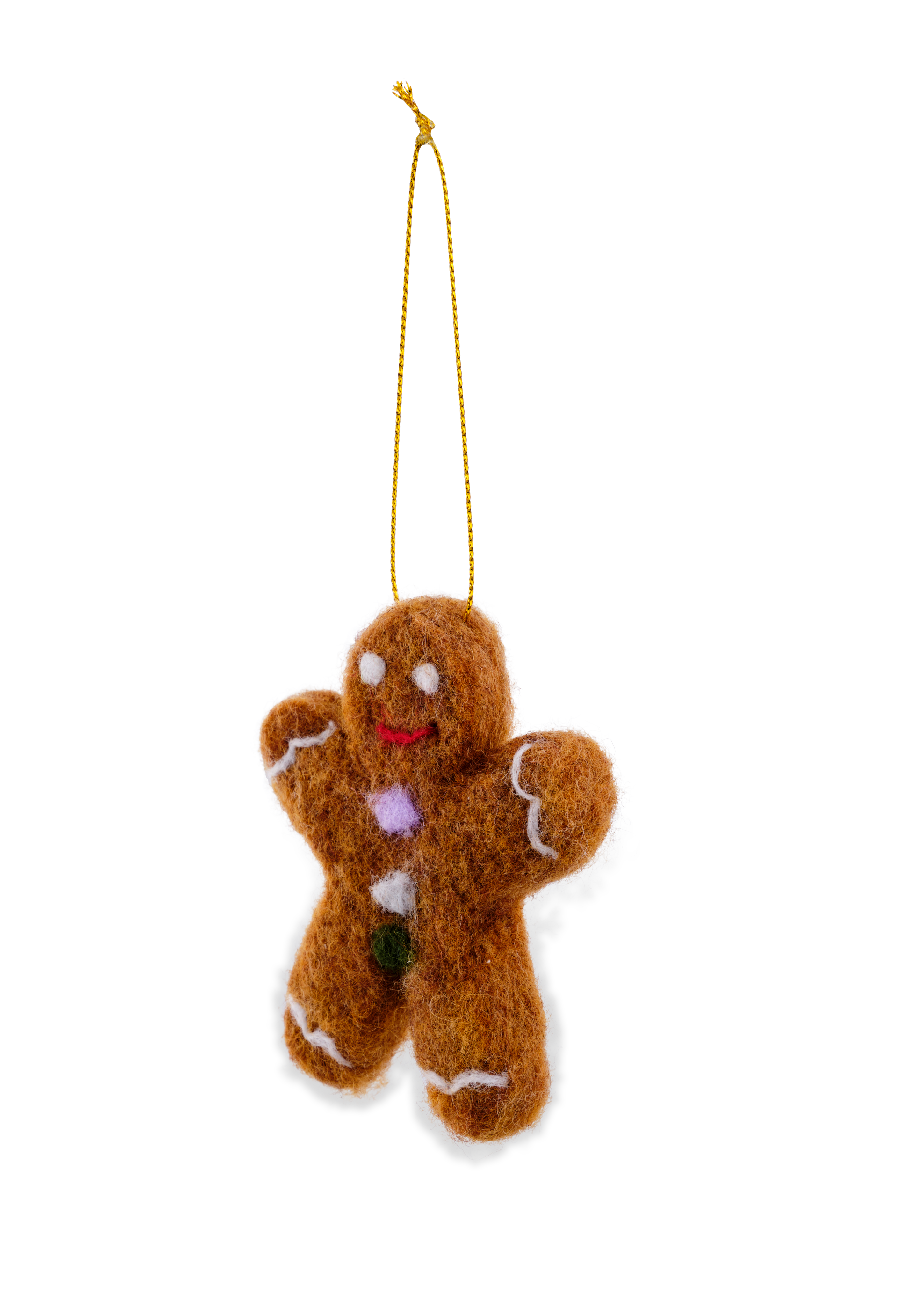 GINGER Hangdeco bruinB 6,5 x L 8,5 x D 1,2 cm