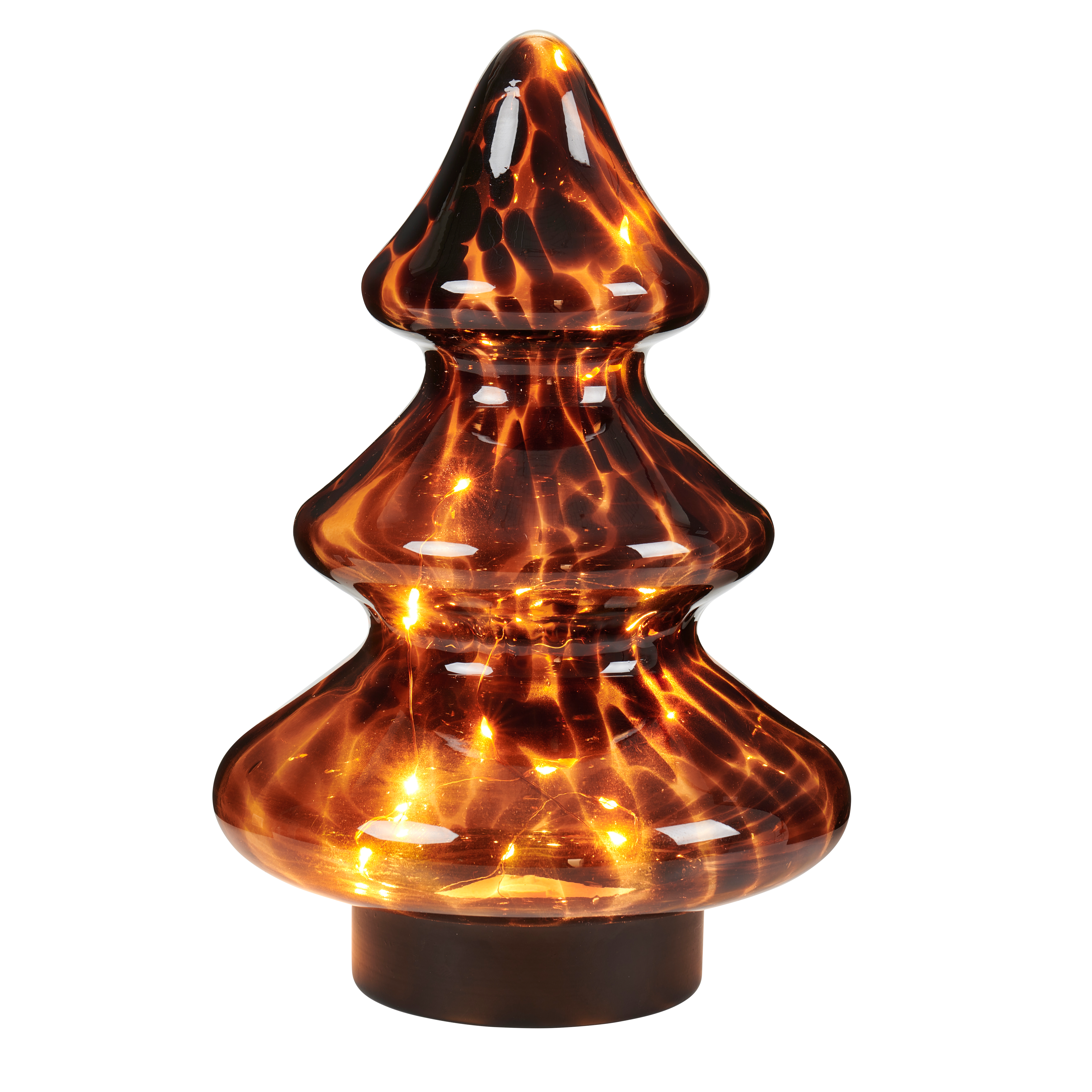 BRONI Deco boom 15 leds zwartH 27 cm - Ø 18 cm